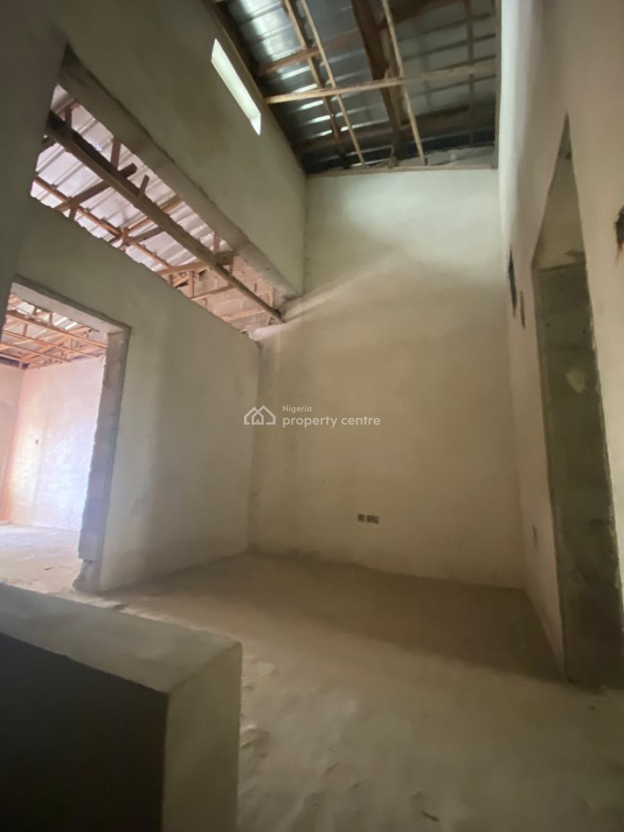 Carcass 2 Bedroom Terraced Duplex with Bq, Atlantic Nominees Estate, Lekki Gardens, Ajah, Lagos, Terraced Duplex for Sale