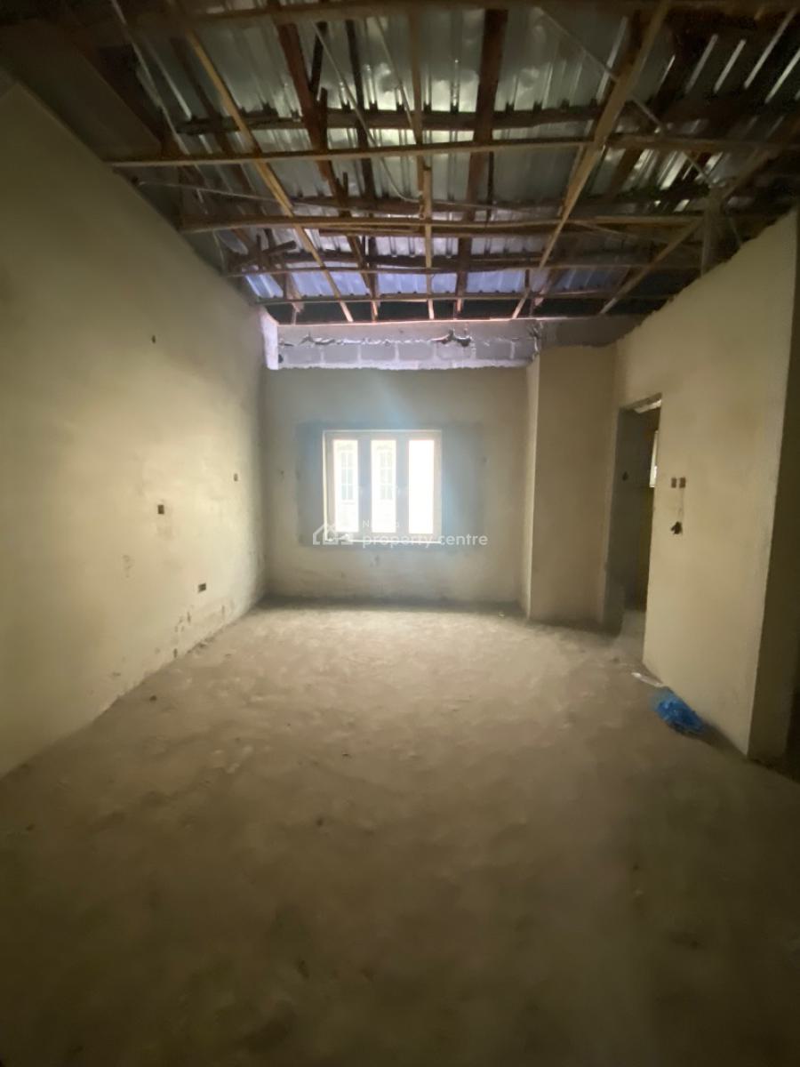 Carcass 2 Bedroom Terraced Duplex with Bq, Atlantic Nominees Estate, Lekki Gardens, Ajah, Lagos, Terraced Duplex for Sale