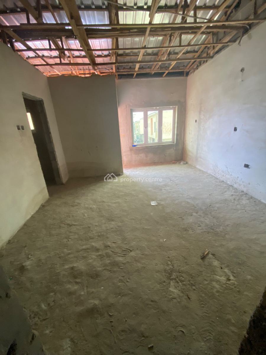 Carcass 2 Bedroom Terraced Duplex with Bq, Atlantic Nominees Estate, Lekki Gardens, Ajah, Lagos, Terraced Duplex for Sale