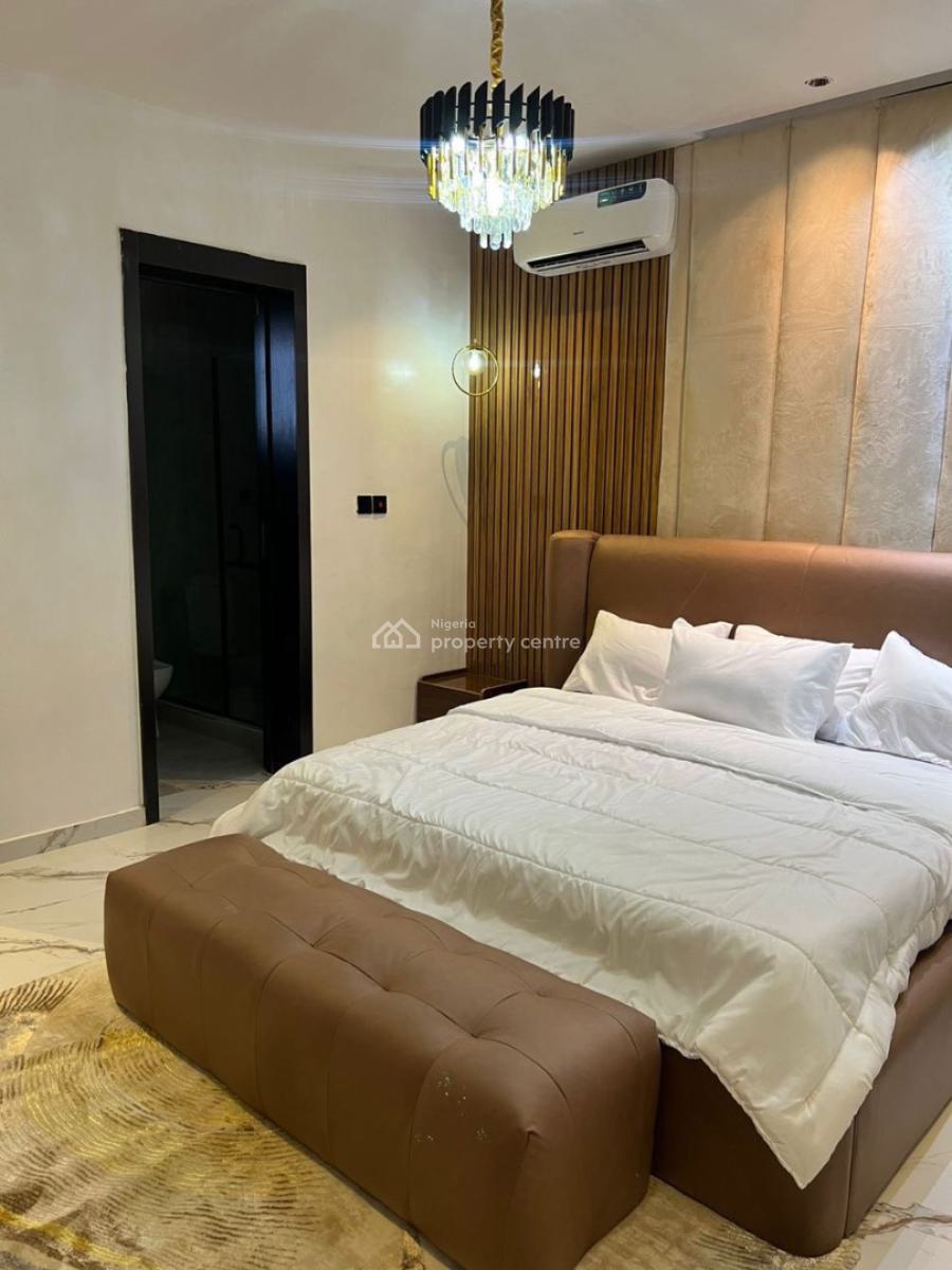 Beautifully Furnished One Bedroom Apartment with Pool, Jasmine Court 2, Iroko Aware Street, Ikate, Lekki, Lagos, Flat / Apartment Short Let