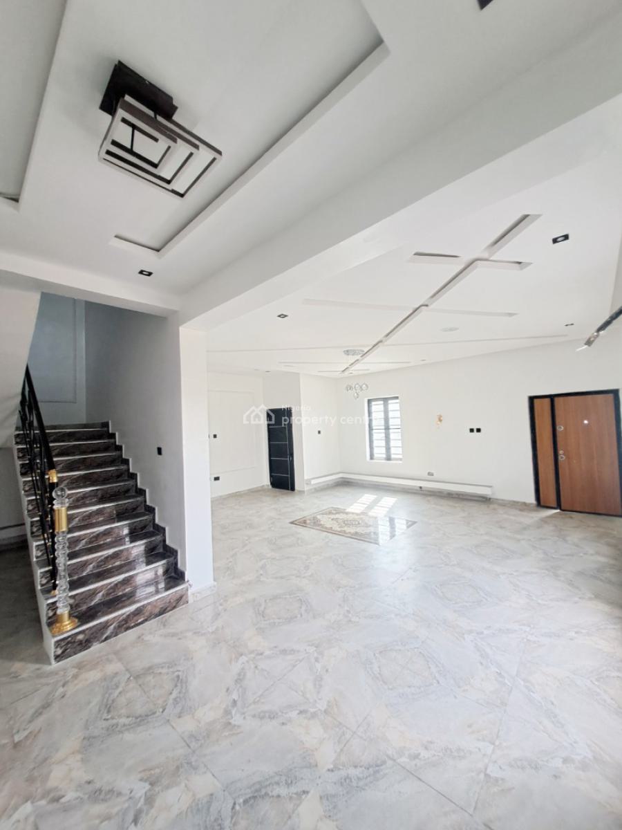 Newly Built 4 Bedroom Detached Duplex with Bq & Pool in a Gated, General Paint By Abraham Adesanya, Lekki, Lagos, Detached Duplex for Sale
