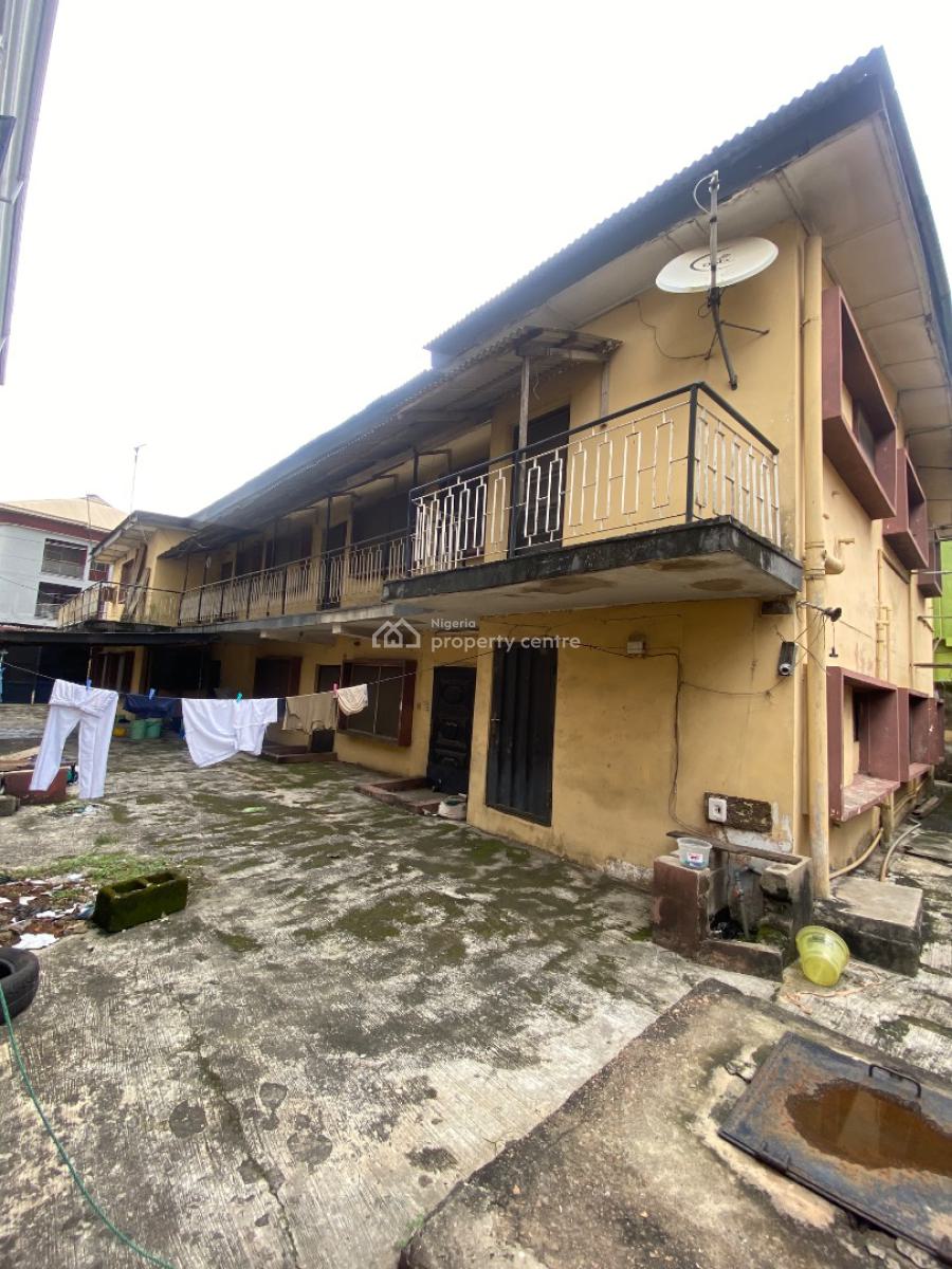 Standard Old Storey Building Sitting on a Solid Plot, Off Kilo Bustop, Surulere, Lagos, Block of Flats for Sale