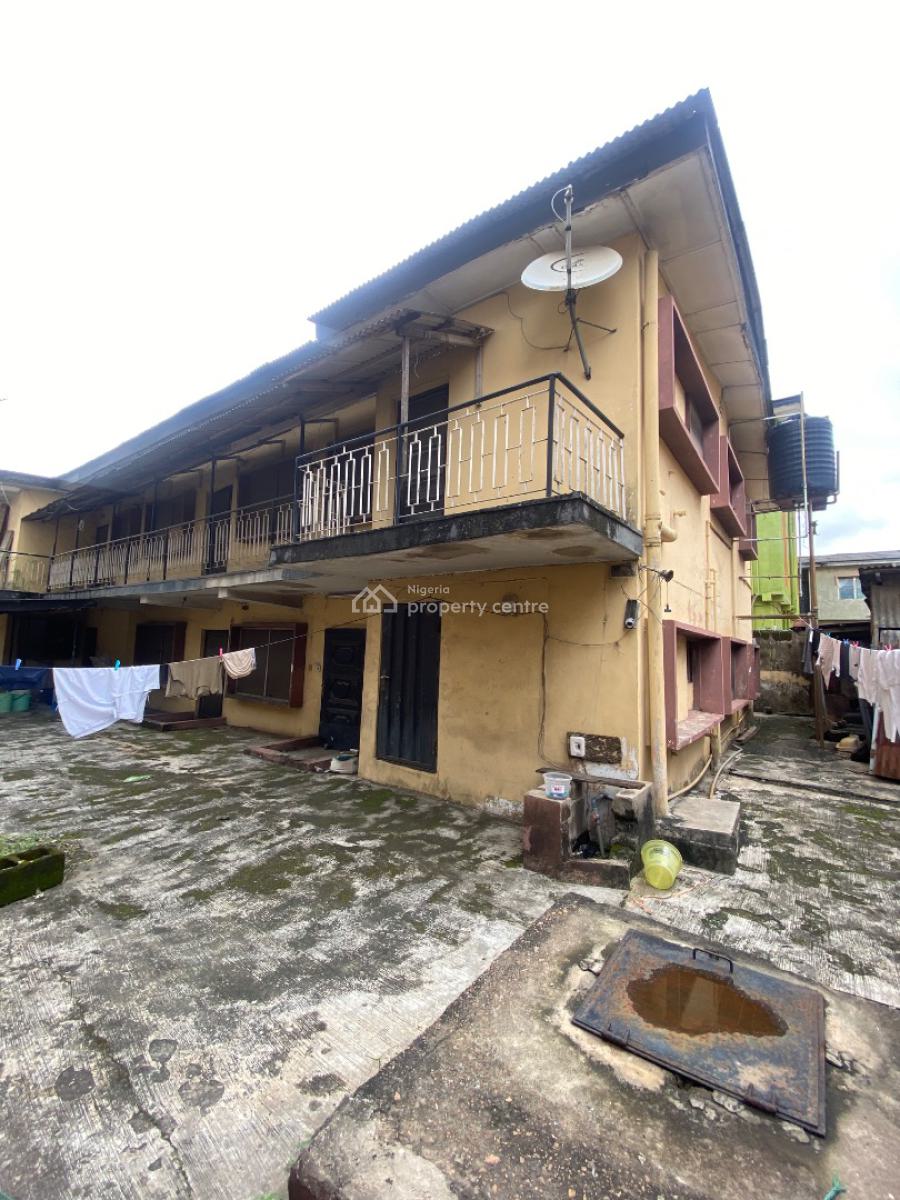 Standard Old Storey Building Sitting on a Solid Plot, Off Kilo Bustop, Surulere, Lagos, Block of Flats for Sale