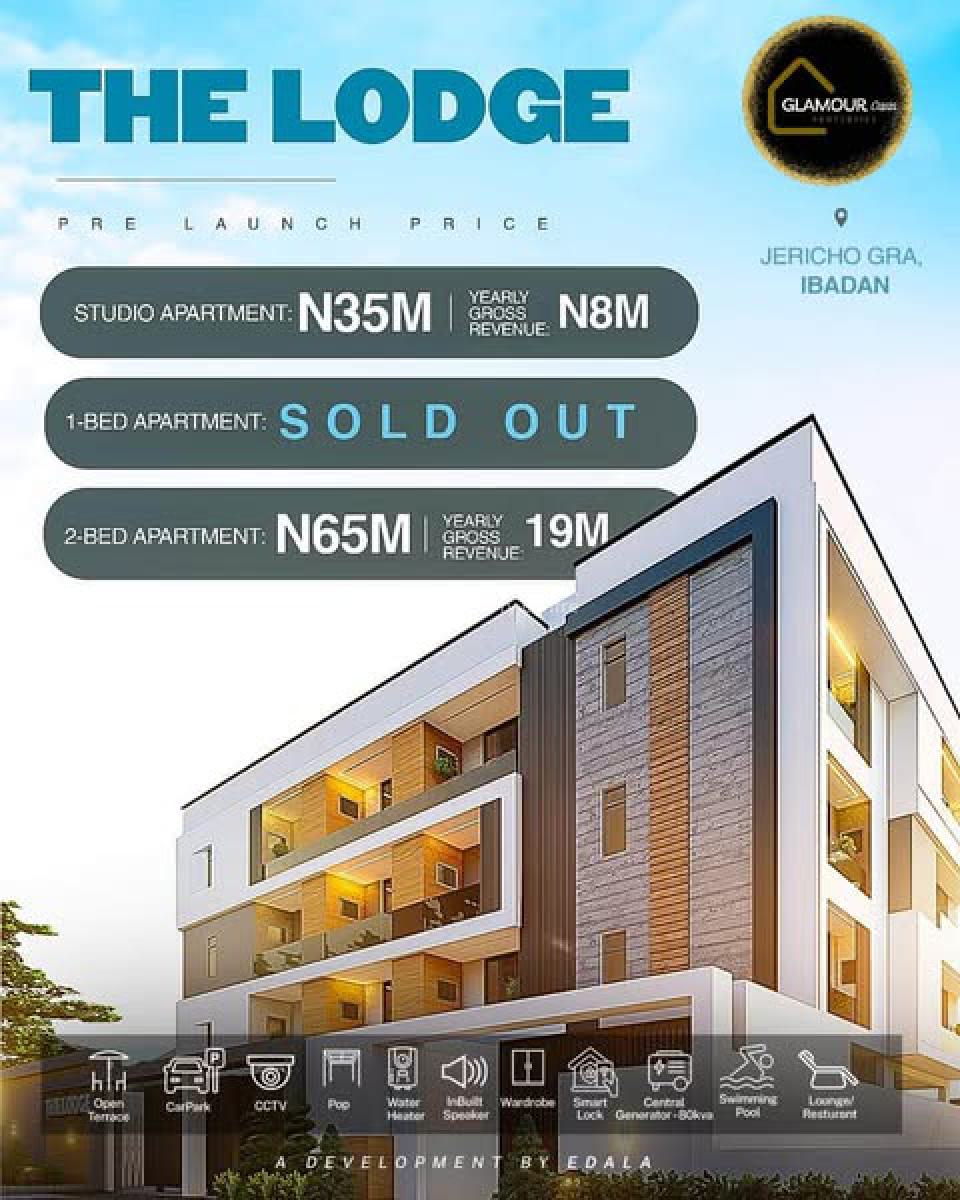 Premium Apartments with Modern Amenities in Jericho, Gra, Jericho Gra, Jericho, Ibadan, Oyo, Self Contain (single Rooms) for Sale