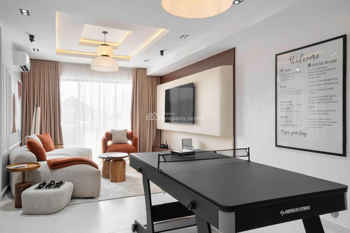 Luxury 2 Bedroom Apartment with Swimming Pool, Ps5, Snooker Etc, Ikate, Lekki, Lagos, Flat / Apartment Short Let