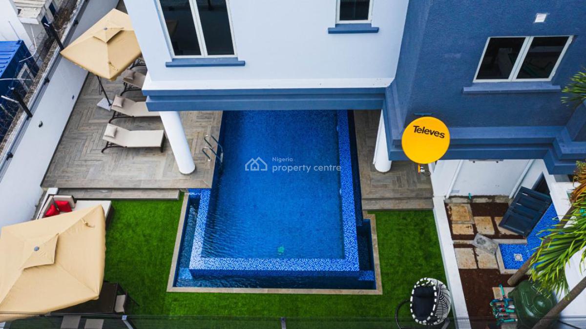 Architectural Design Serviced Luxury Exotic 2bedrooms Flat with Pool, Off Ozumba Mbadiwe Vi, Victoria Island (vi), Lagos, Flat / Apartment for Rent