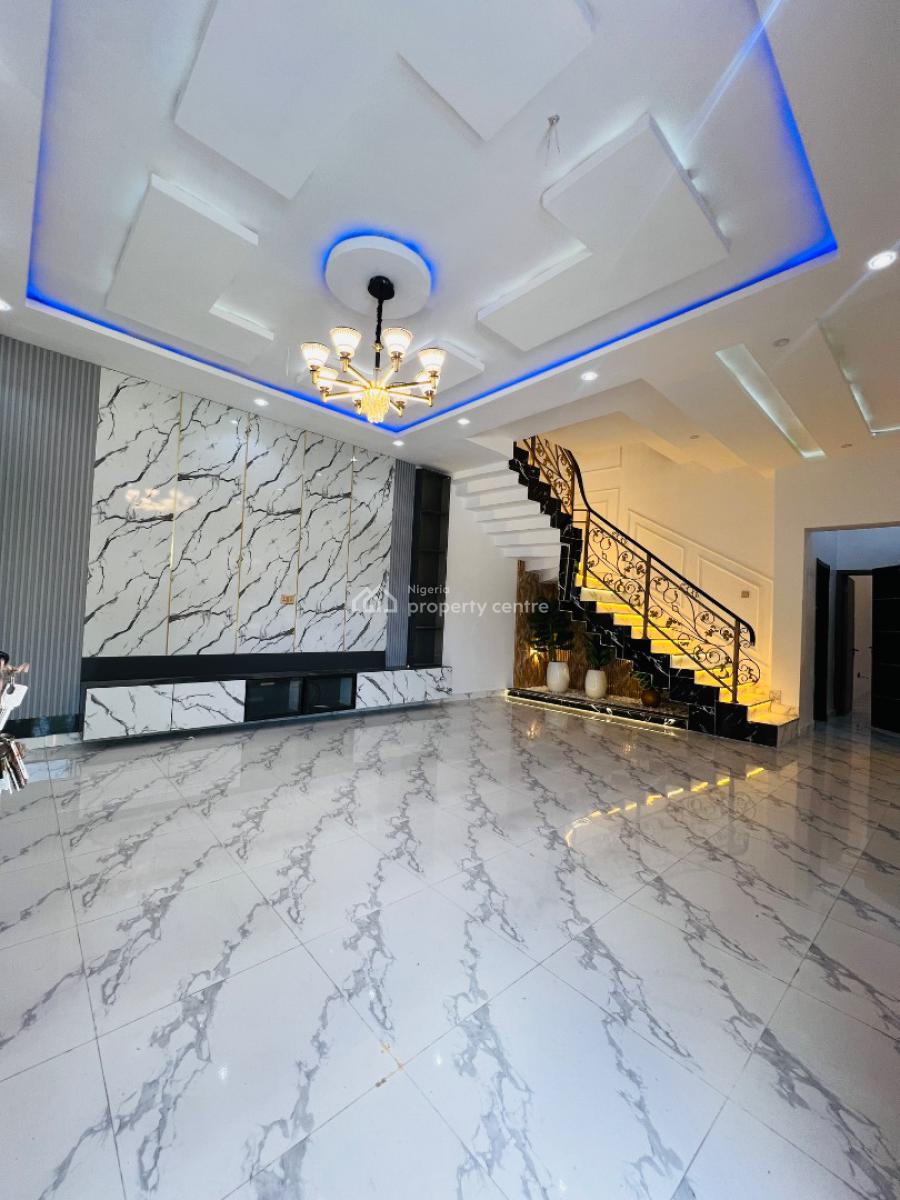 4 Bedroom Semi Detached Duplex with a Bq in an Estate with 24 Hours Light, Sapphire Garden Estate, Awoyaya, Ibeju Lekki, Lagos, House for Sale