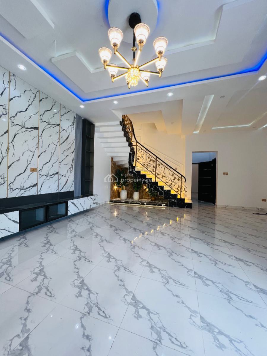 4 Bedroom Semi Detached Duplex with a Bq in an Estate with 24 Hours Light, Sapphire Garden Estate, Awoyaya, Ibeju Lekki, Lagos, House for Sale