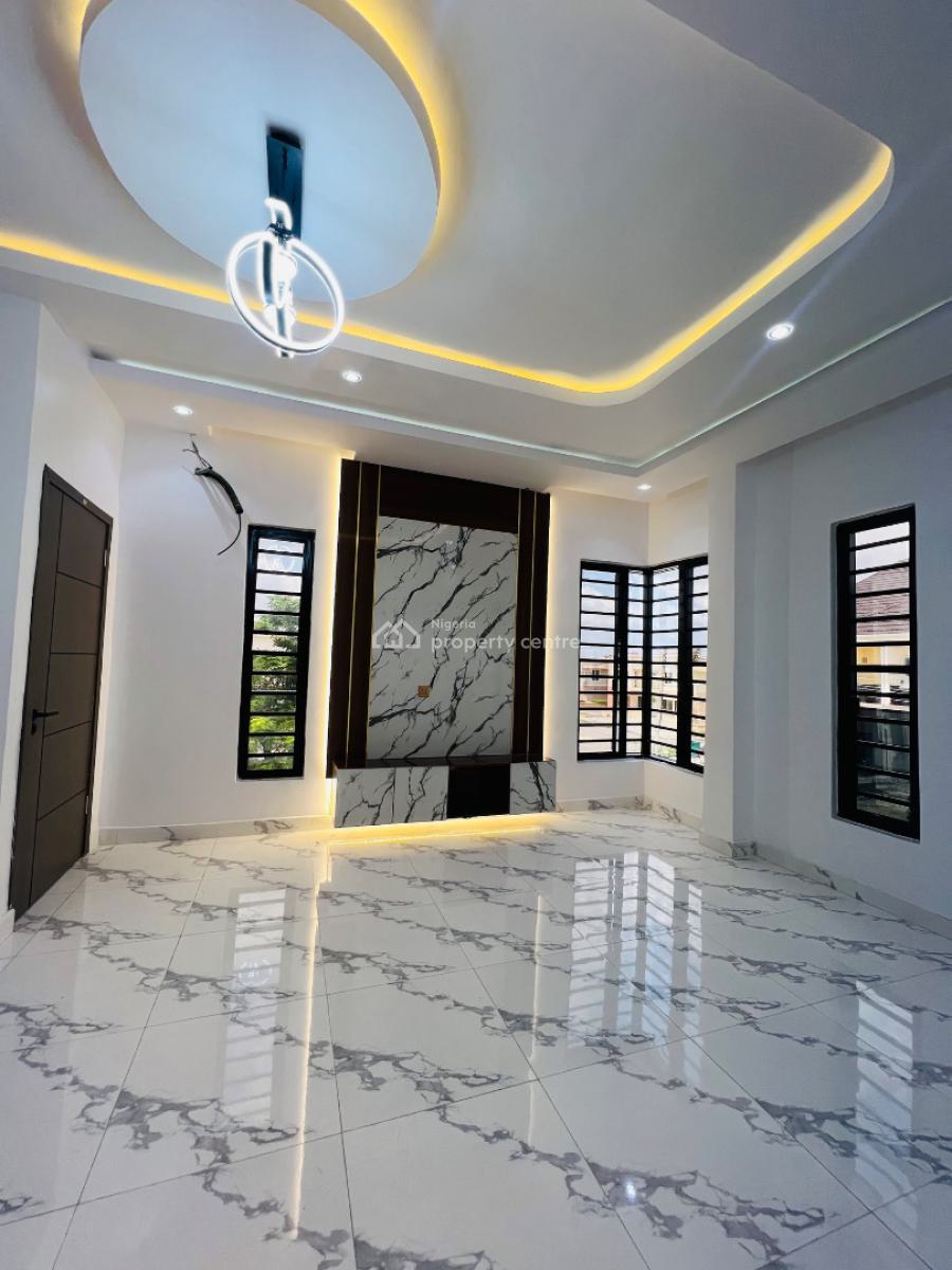 4 Bedroom Semi Detached Duplex with a Bq in an Estate with 24 Hours Light, Sapphire Garden Estate, Awoyaya, Ibeju Lekki, Lagos, House for Sale