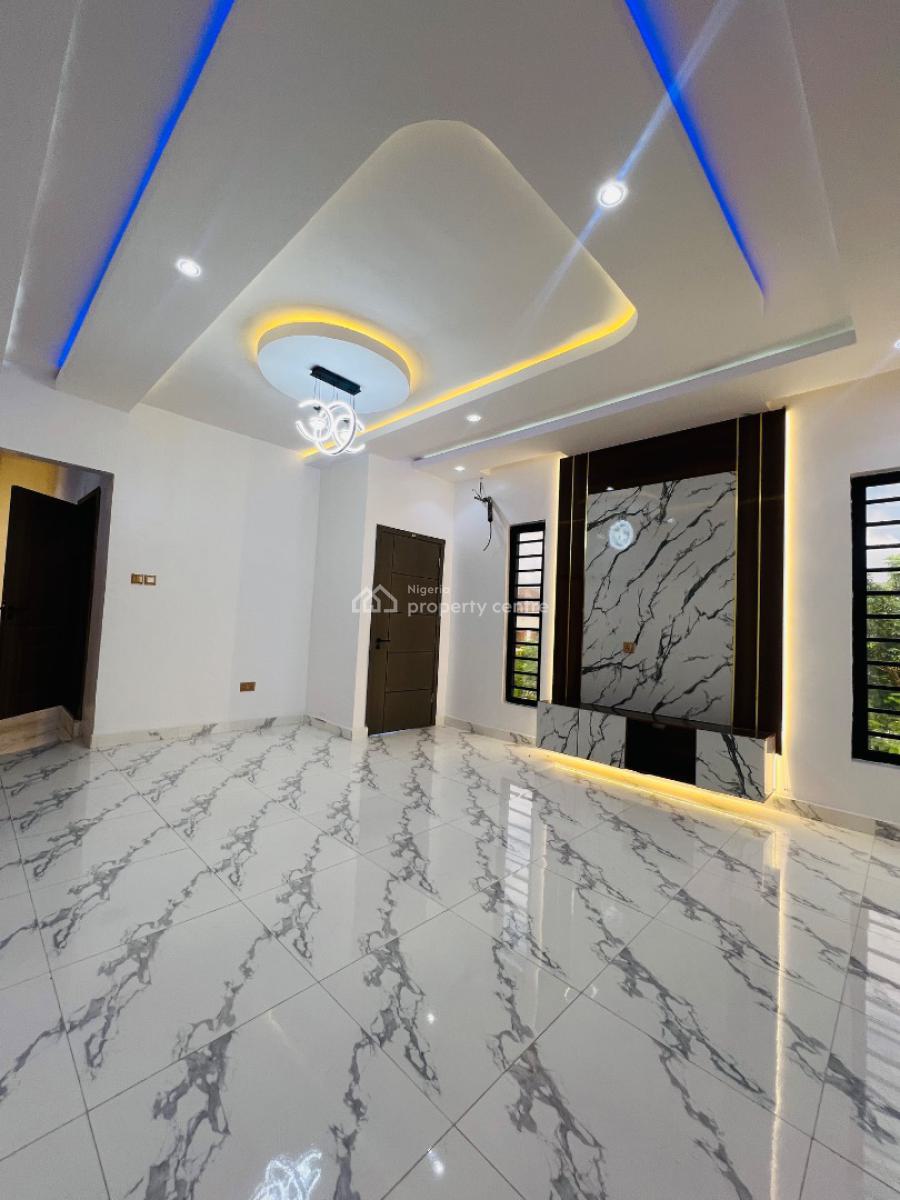 4 Bedroom Semi Detached Duplex with a Bq in an Estate with 24 Hours Light, Sapphire Garden Estate, Awoyaya, Ibeju Lekki, Lagos, House for Sale