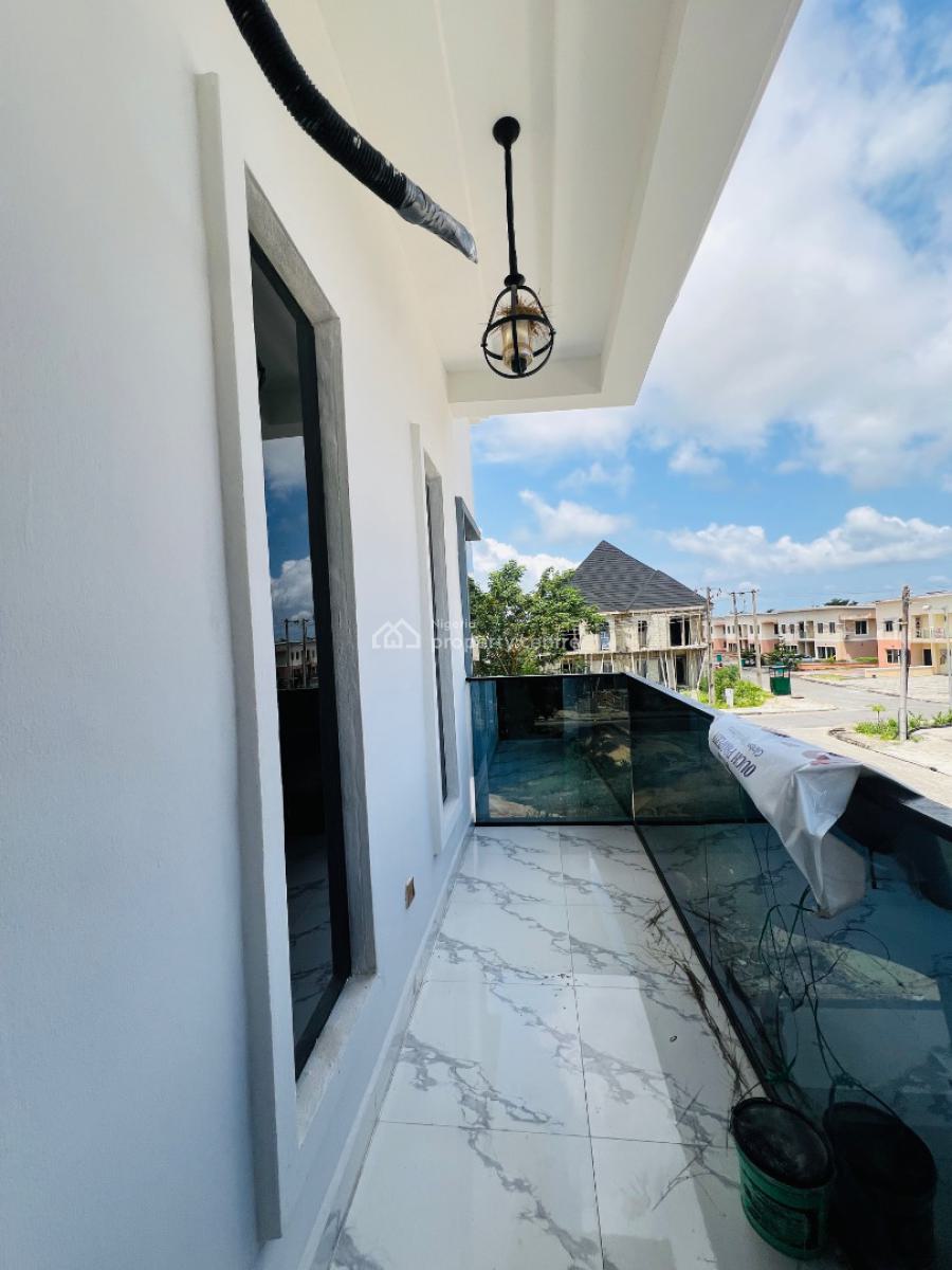 4 Bedroom Semi Detached Duplex with a Bq in an Estate with 24 Hours Light, Sapphire Garden Estate, Awoyaya, Ibeju Lekki, Lagos, House for Sale