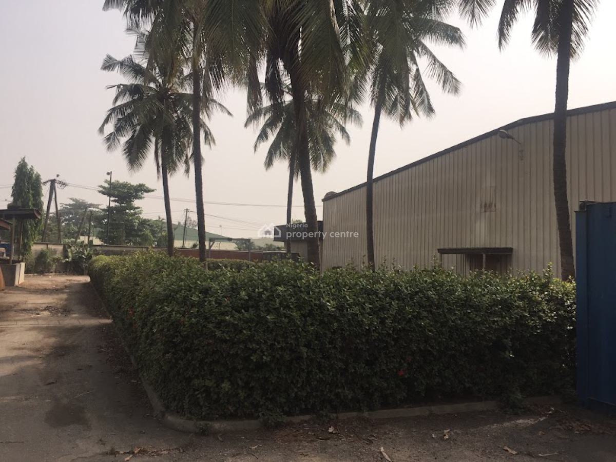 5,000 Sqft Land with Inbuilt Space of 4,000 Sqm Warehouse with Offices, Surulere Industrial Road Off, Adeniyi Jones, Ikeja, Lagos, Warehouse for Sale