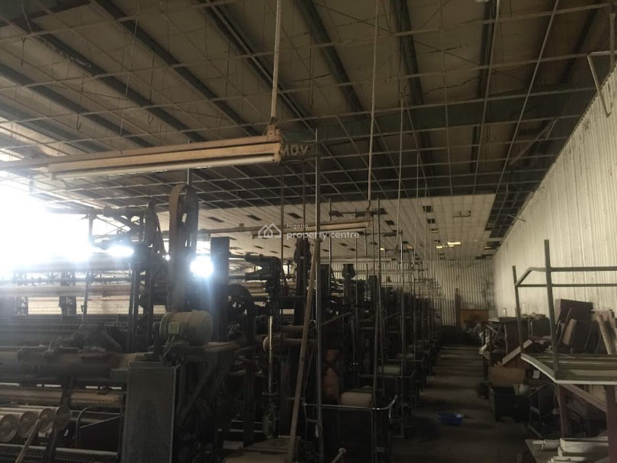 5,000 Sqft Land with Inbuilt Space of 4,000 Sqm Warehouse with Offices, Surulere Industrial Road Off, Adeniyi Jones, Ikeja, Lagos, Warehouse for Sale