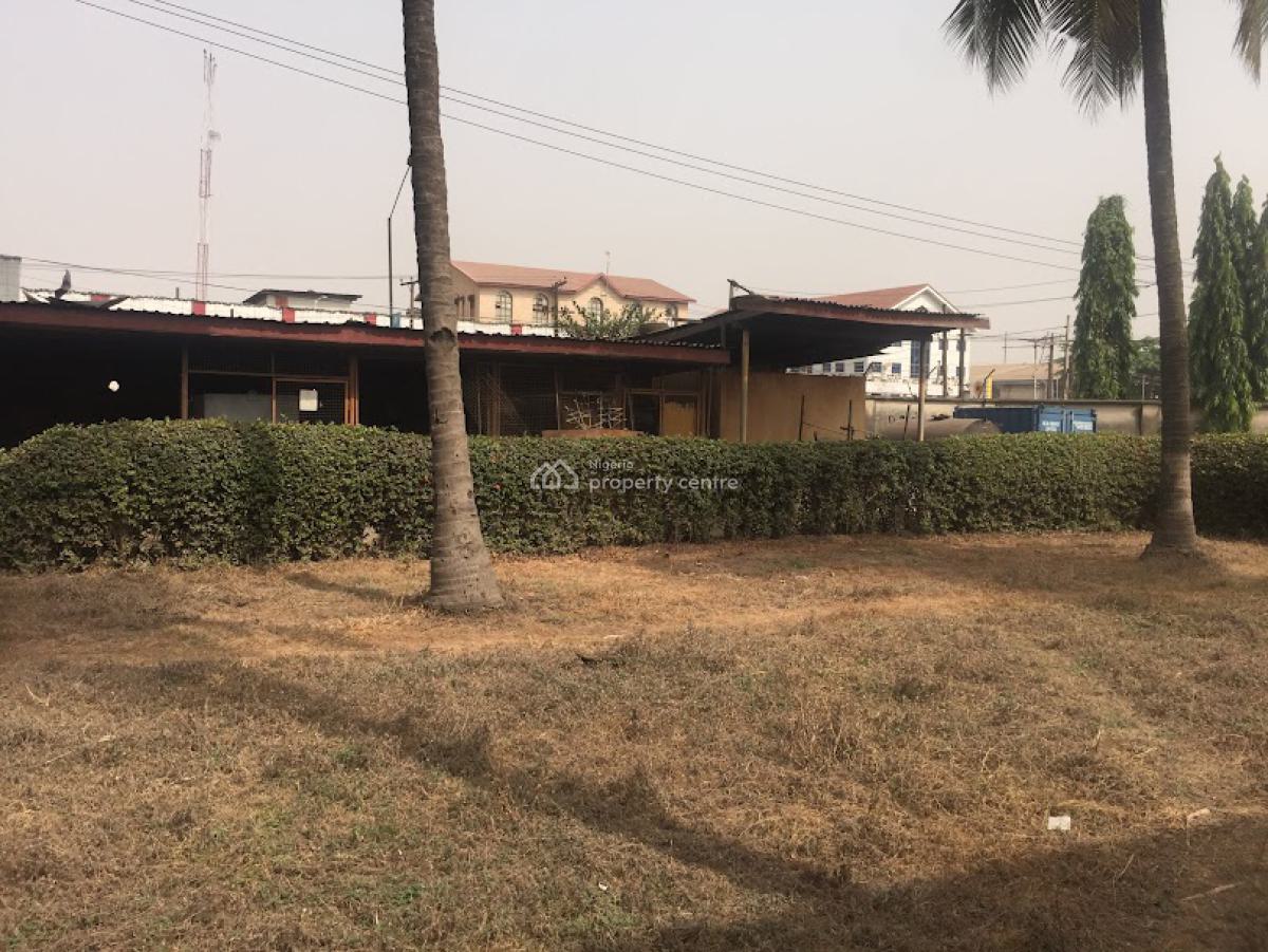 5,000 Sqft Land with Inbuilt Space of 4,000 Sqm Warehouse with Offices, Surulere Industrial Road Off, Adeniyi Jones, Ikeja, Lagos, Warehouse for Sale