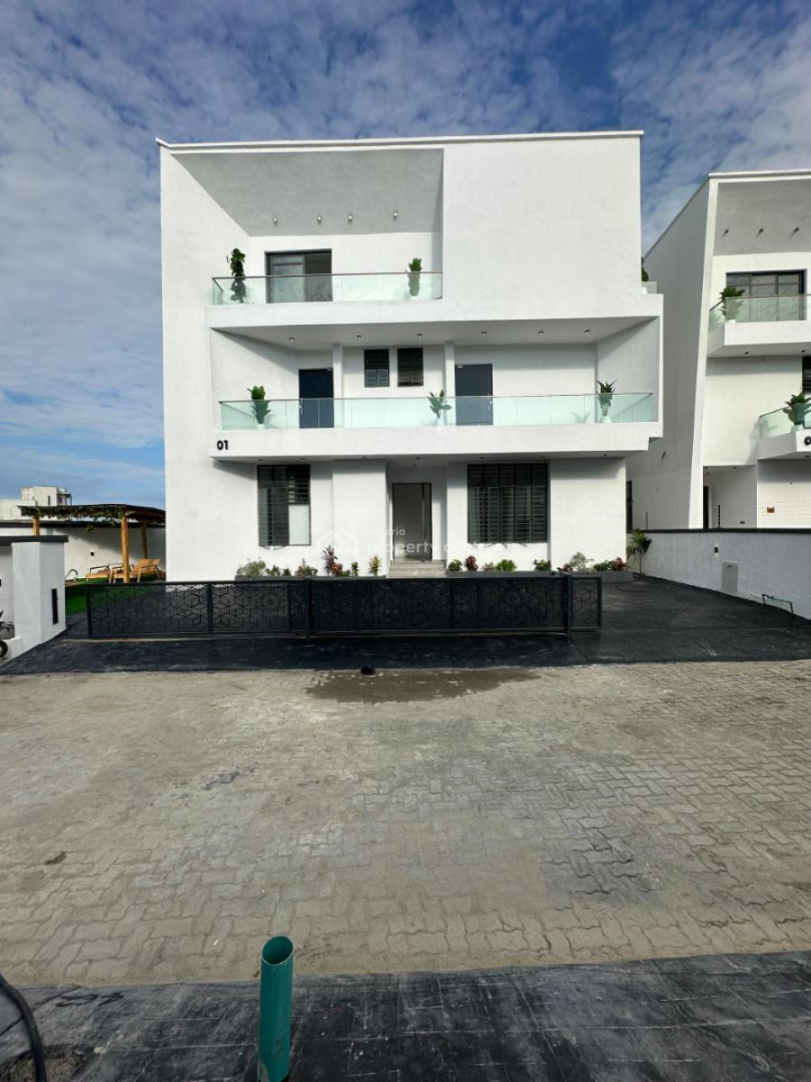 Aesthetic Pleasing 5bedroom Fully Detached Duplex with Bq,cinema,rooft, Opulence 5 Bedroom Fully Detached Duplex with Bq,cinema,rooftop,pool, Lekki, Lagos, Detached Duplex for Sale