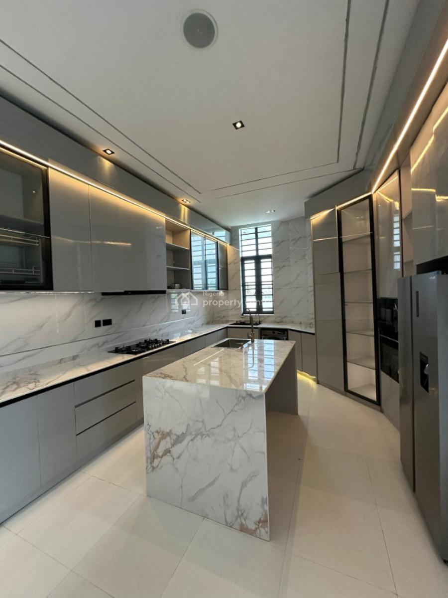 Aesthetic Pleasing 5bedroom Fully Detached Duplex with Bq,cinema,rooft, Opulence 5 Bedroom Fully Detached Duplex with Bq,cinema,rooftop,pool, Lekki, Lagos, Detached Duplex for Sale