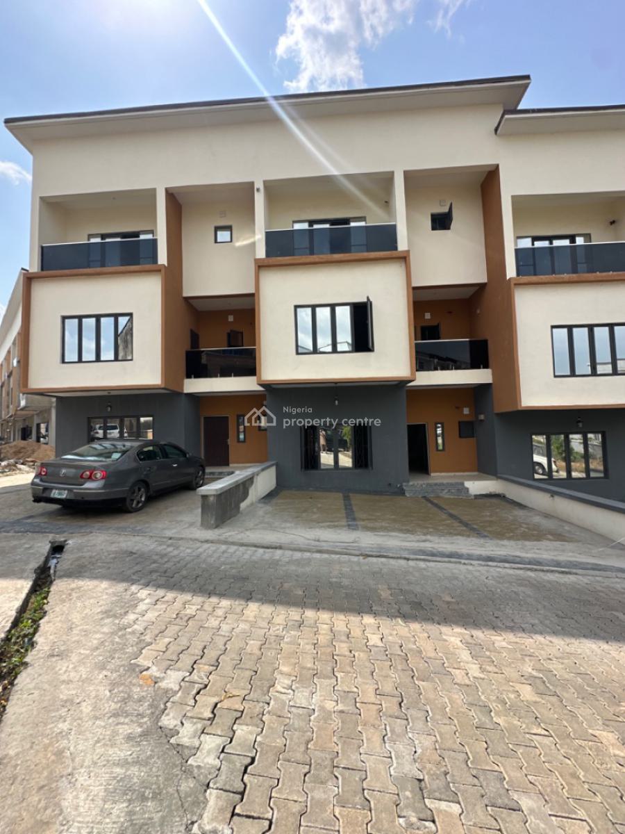Brand New 4 Bedroom Duplex & Bq, Wuye, Abuja, Terraced Duplex for Sale