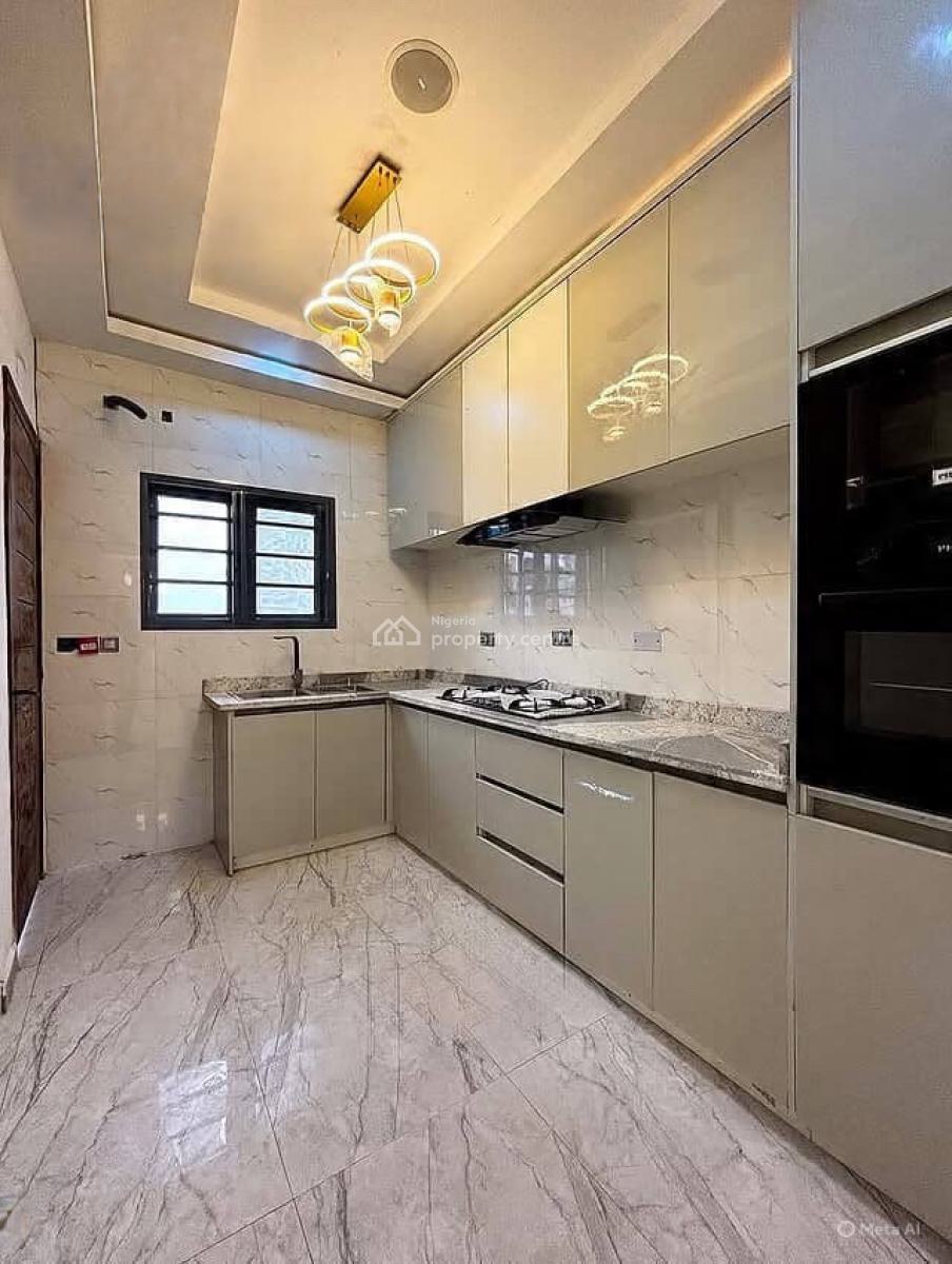 Contemporary 4 Bedroom Terrace Duplex with Swimming Pool and Bq, Osapa London, Osapa, Lekki, Lagos, Terraced Duplex for Sale