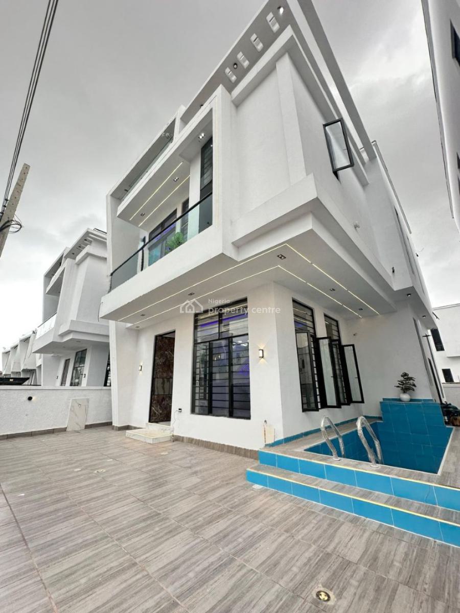 Beautifully Built 4 Bedroom Detached Duplex with Bq and Swimming Pool, Ajah, Lekki, Ajah, Lagos, Detached Duplex for Sale