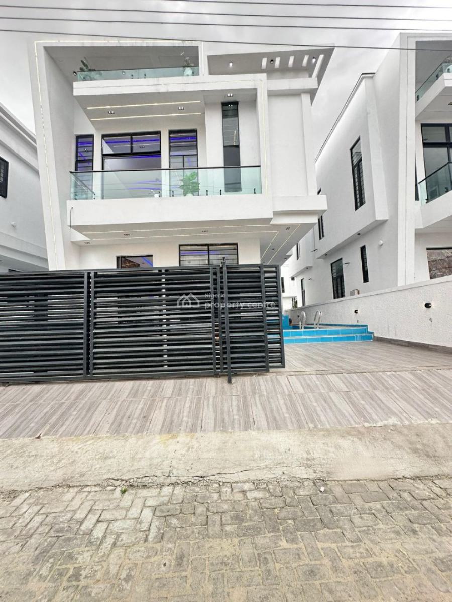 Beautifully Built 4 Bedroom Detached Duplex with Bq and Swimming Pool, Ajah, Lekki, Ajah, Lagos, Detached Duplex for Sale