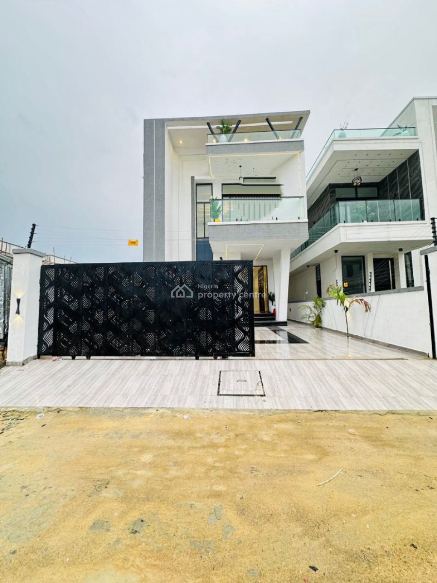 Spaciously Built 5 Bedroom Detached Duplex with Bq and Swimming Pool, Ajah, Lekki, Ajah, Lagos, Detached Duplex for Sale