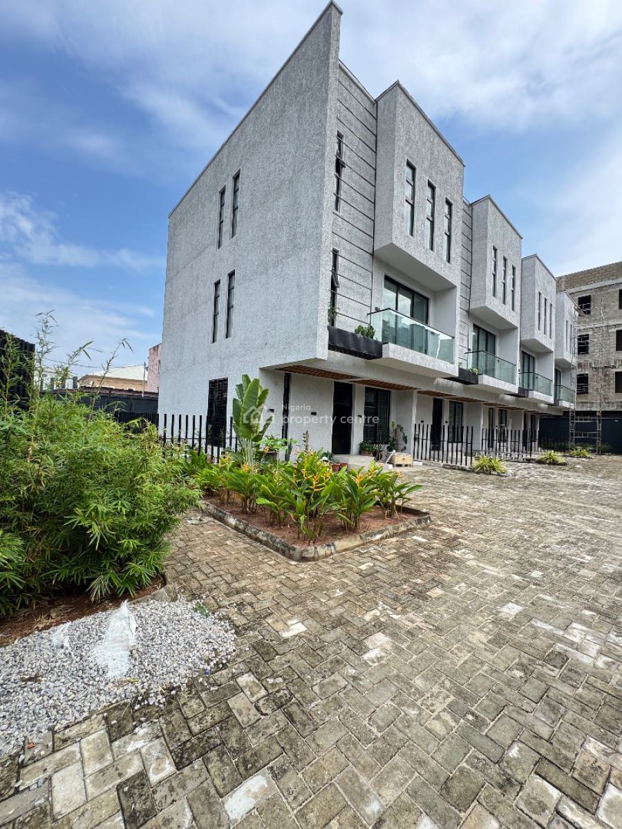 Beautiful 4bedroom Terrace Duplex with a Bq, Ikate, Lekki, Lagos, Terraced Duplex for Sale