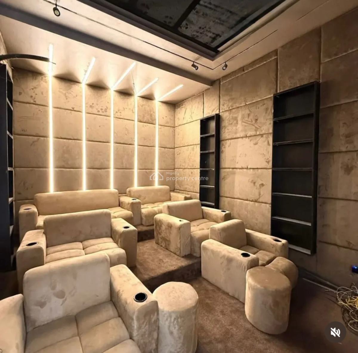 5 Bedroom Detached Home + S/pool & Cinema, Osapa Lekki, Osapa, Lekki, Lagos, Detached Duplex for Sale