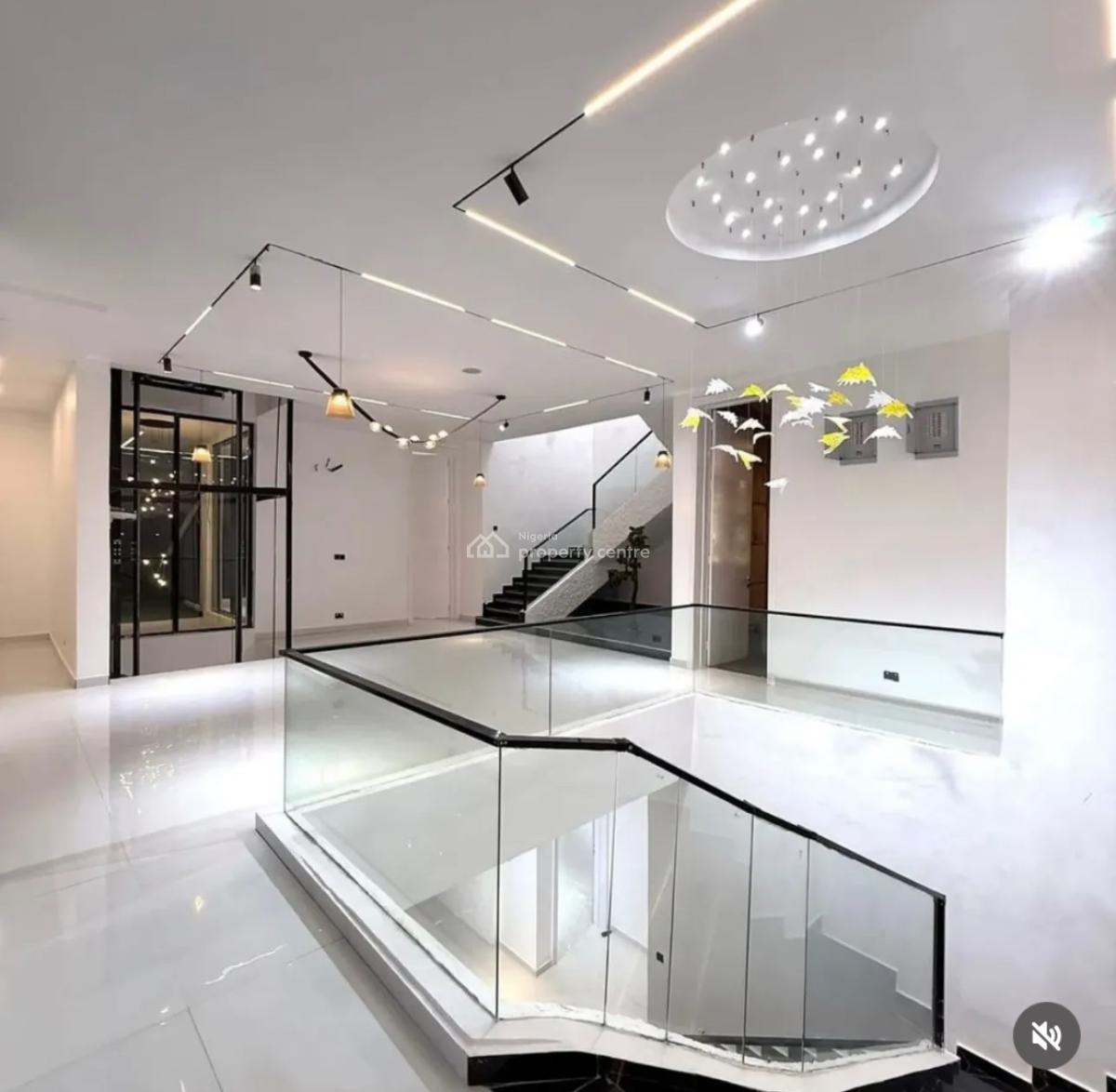 5 Bedroom Detached Home + S/pool & Cinema, Osapa Lekki, Osapa, Lekki, Lagos, Detached Duplex for Sale