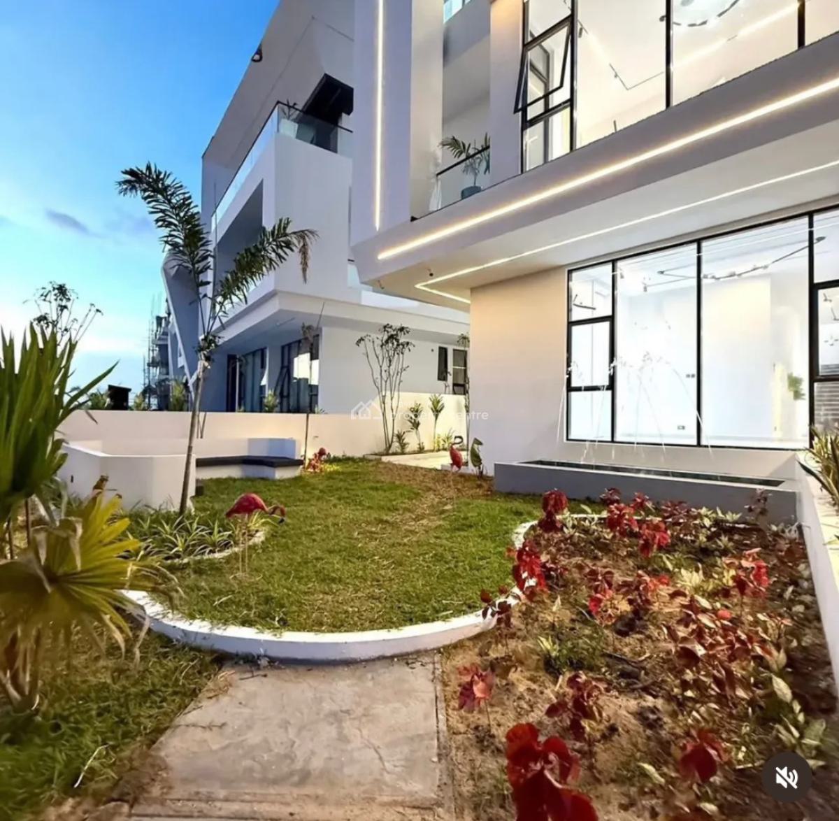 5 Bedroom Detached Home + S/pool & Cinema, Osapa Lekki, Osapa, Lekki, Lagos, Detached Duplex for Sale