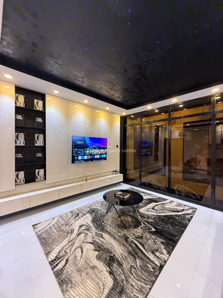 Capetown Deluxe 1 Bedroom Apartment with Private Cinema & Bathtub, Chevron, Lekki, Lagos, Flat / Apartment Short Let