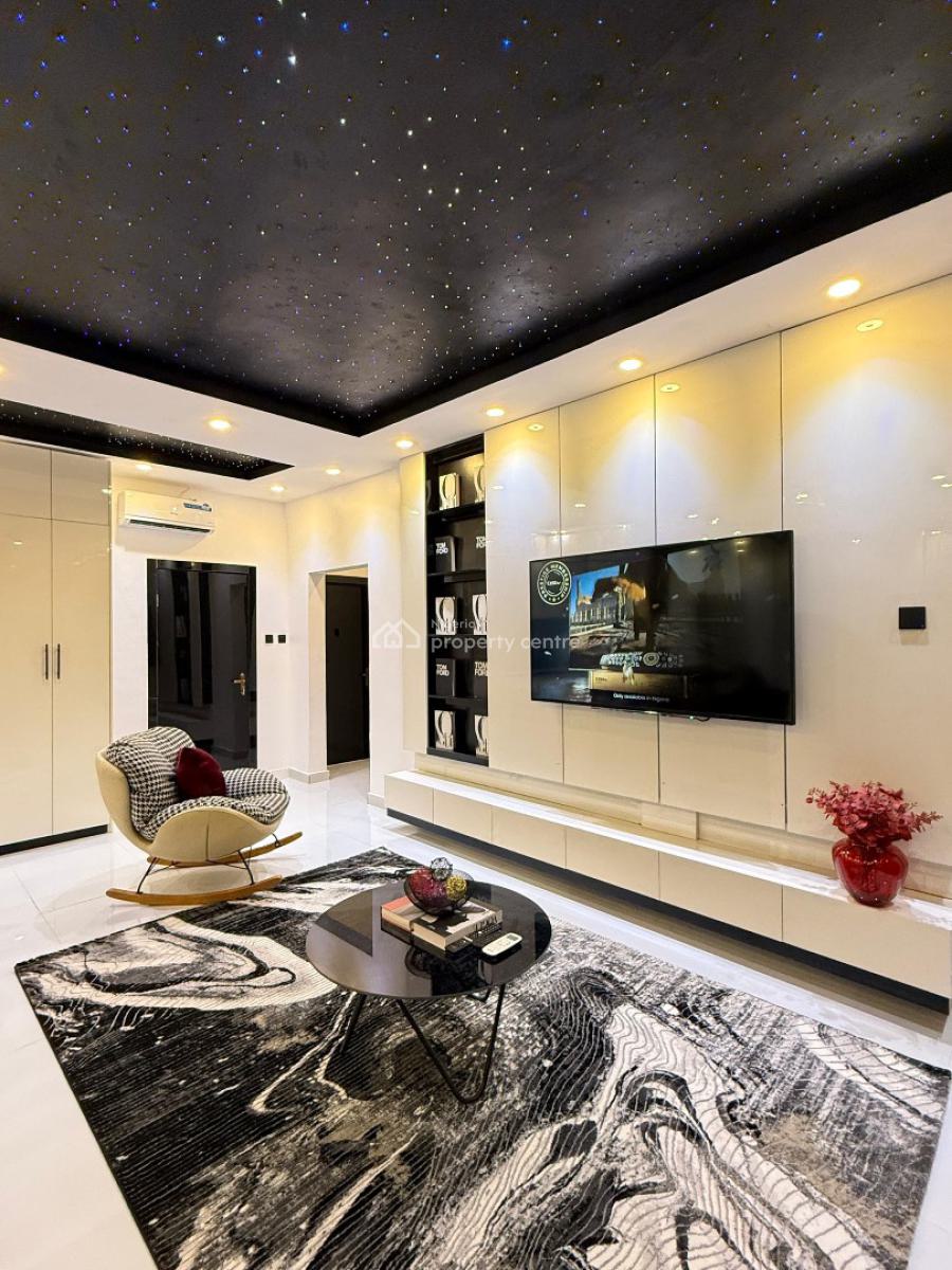 Capetown Deluxe 1 Bedroom Apartment with Private Cinema & Bathtub, Chevron, Lekki, Lagos, Flat / Apartment Short Let