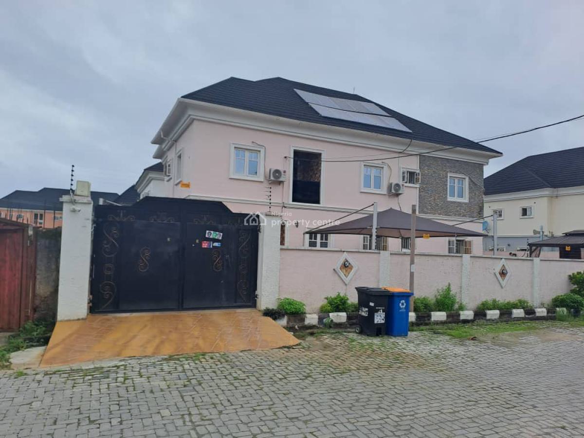 Well Built 5 Bedroom Fully Detached Duplex with Bq, Sangotedo, Ajah, Lagos, Detached Duplex for Sale