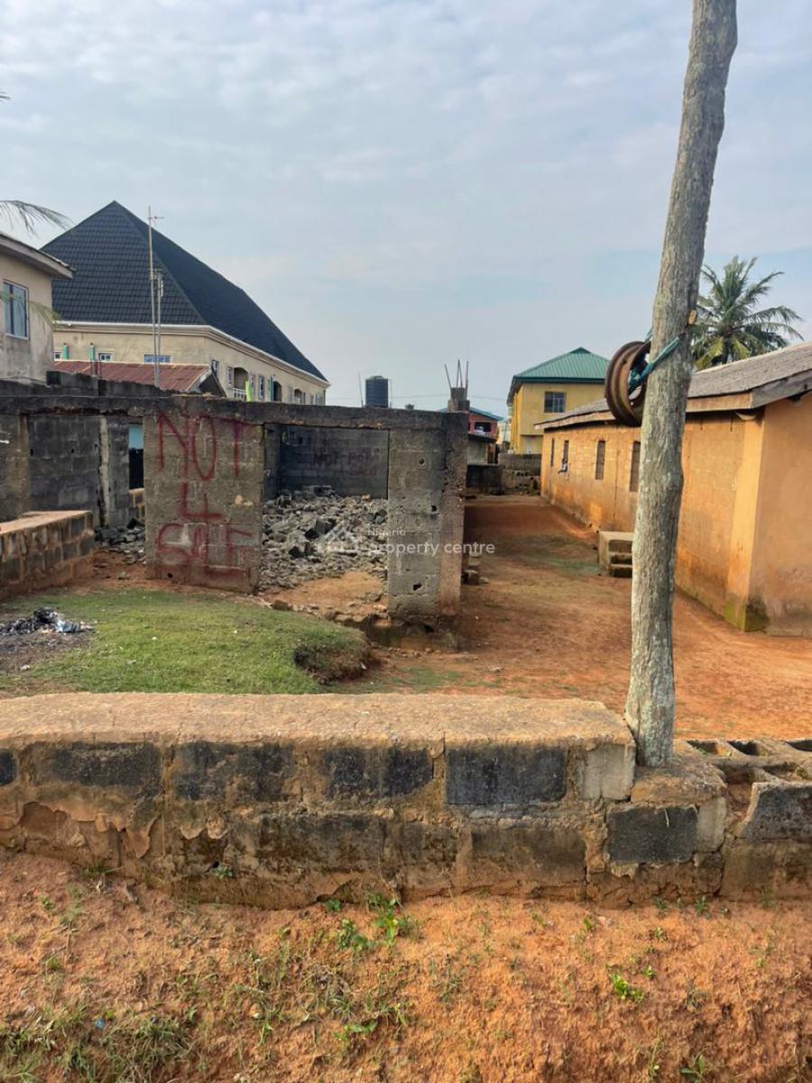 Dry Plot of Land + Uncompleted Building, Off Otunnbi Road, Ori-okuta, Agric, Ikorodu, Lagos, Residential Land for Sale