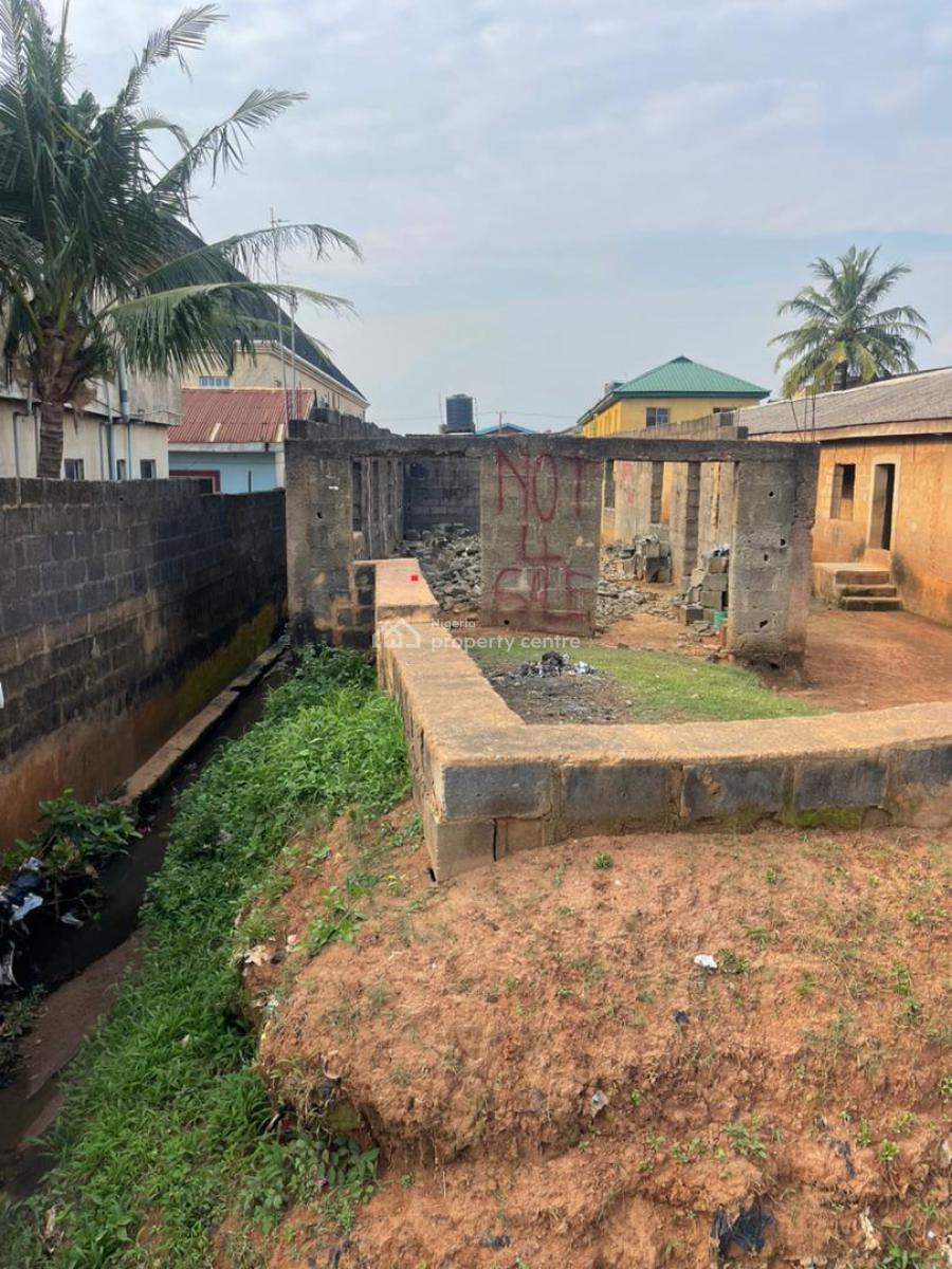 Dry Plot of Land + Uncompleted Building, Off Otunnbi Road, Ori-okuta, Agric, Ikorodu, Lagos, Residential Land for Sale