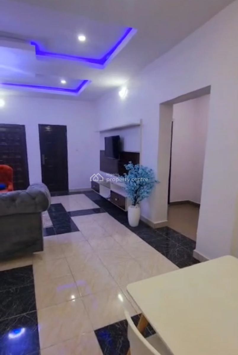 a Lovely Furnished 2bedrooms Flat Apartment, with a Pop Finishing, Even Estate (sunny Villa) Close to Ado Roundabout, Ado, Ajah, Lagos, House for Rent