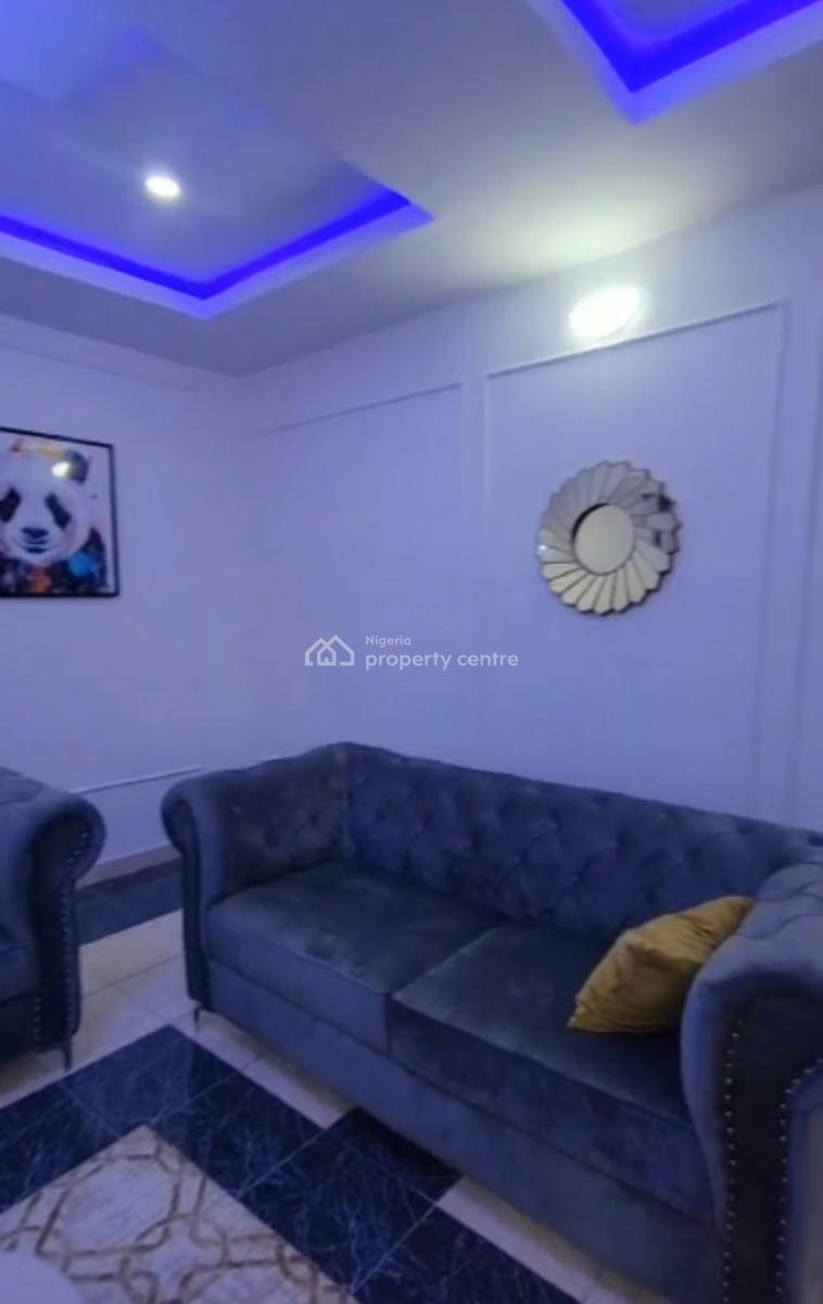 a Lovely Furnished 2bedrooms Flat Apartment, with a Pop Finishing, Even Estate (sunny Villa) Close to Ado Roundabout, Ado, Ajah, Lagos, House for Rent