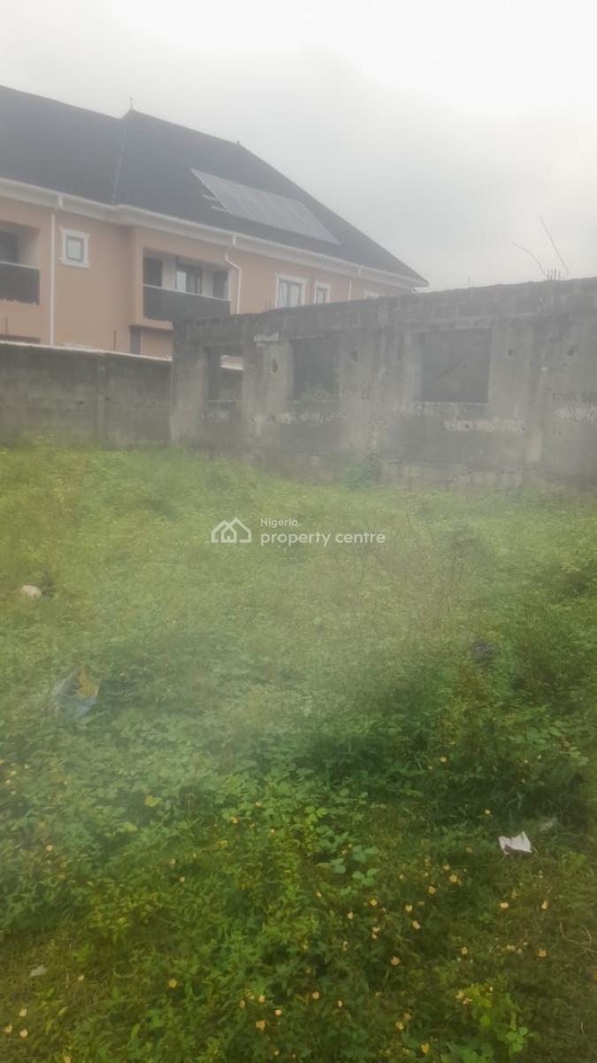 Distress Dry Land with Structure of Bungalow, Ogombo Ajah Lagos, Ogombo, Ajah, Lagos, Mixed-use Land for Sale