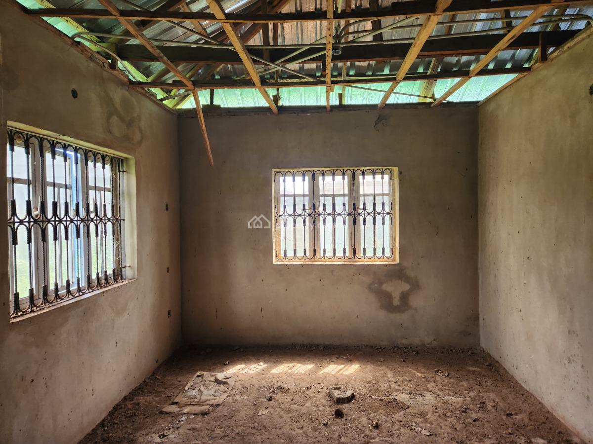 Uncompleted Executive 3 Bedroom  Bungalow on 2 Plots, Orisunmbare Area Near Wire and Cable Apata Off Abeokuta Road, Apata, Ibadan, Oyo, House for Sale