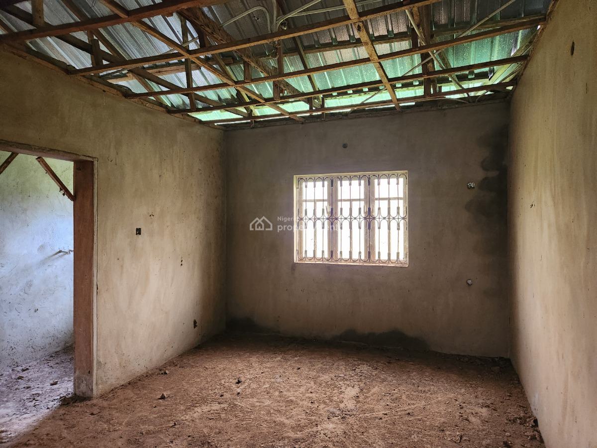 Uncompleted Executive 3 Bedroom  Bungalow on 2 Plots, Orisunmbare Area Near Wire and Cable Apata Off Abeokuta Road, Apata, Ibadan, Oyo, House for Sale