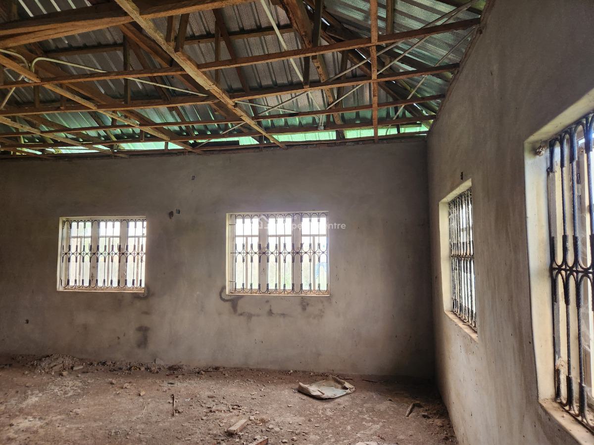 Uncompleted Executive 3 Bedroom  Bungalow on 2 Plots, Orisunmbare Area Near Wire and Cable Apata Off Abeokuta Road, Apata, Ibadan, Oyo, House for Sale