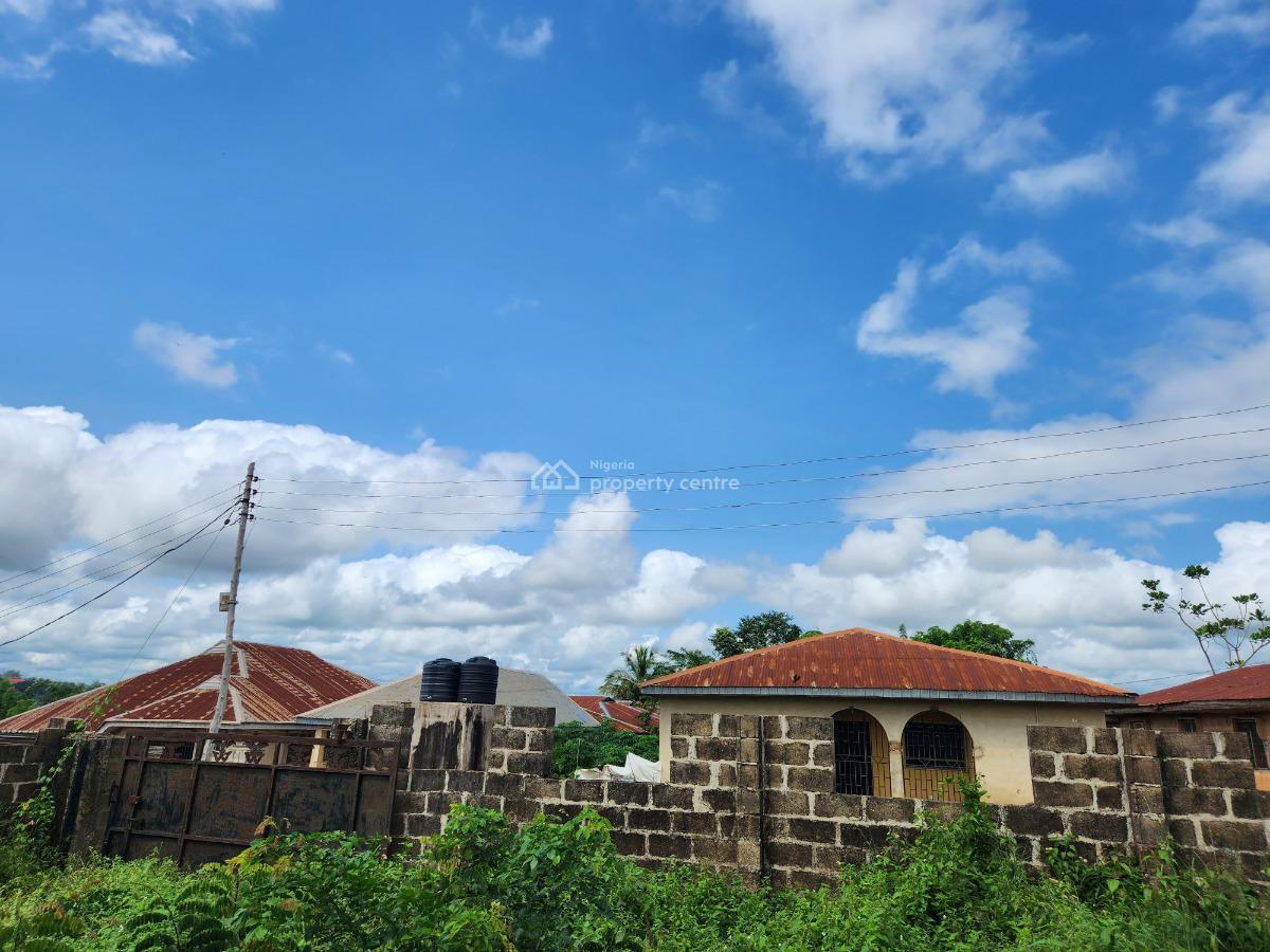 Uncompleted Executive 3 Bedroom  Bungalow on 2 Plots, Orisunmbare Area Near Wire and Cable Apata Off Abeokuta Road, Apata, Ibadan, Oyo, House for Sale