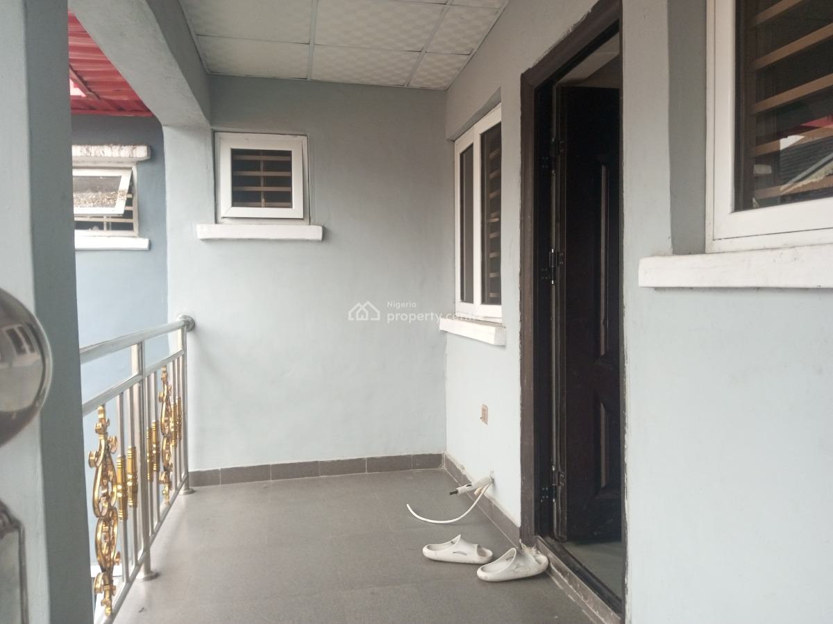 Decent 2bed Flat Upstairs in a Lovely Environment, Before Lbs Abraham Adesanya, Ajah, Lagos, Flat / Apartment for Rent