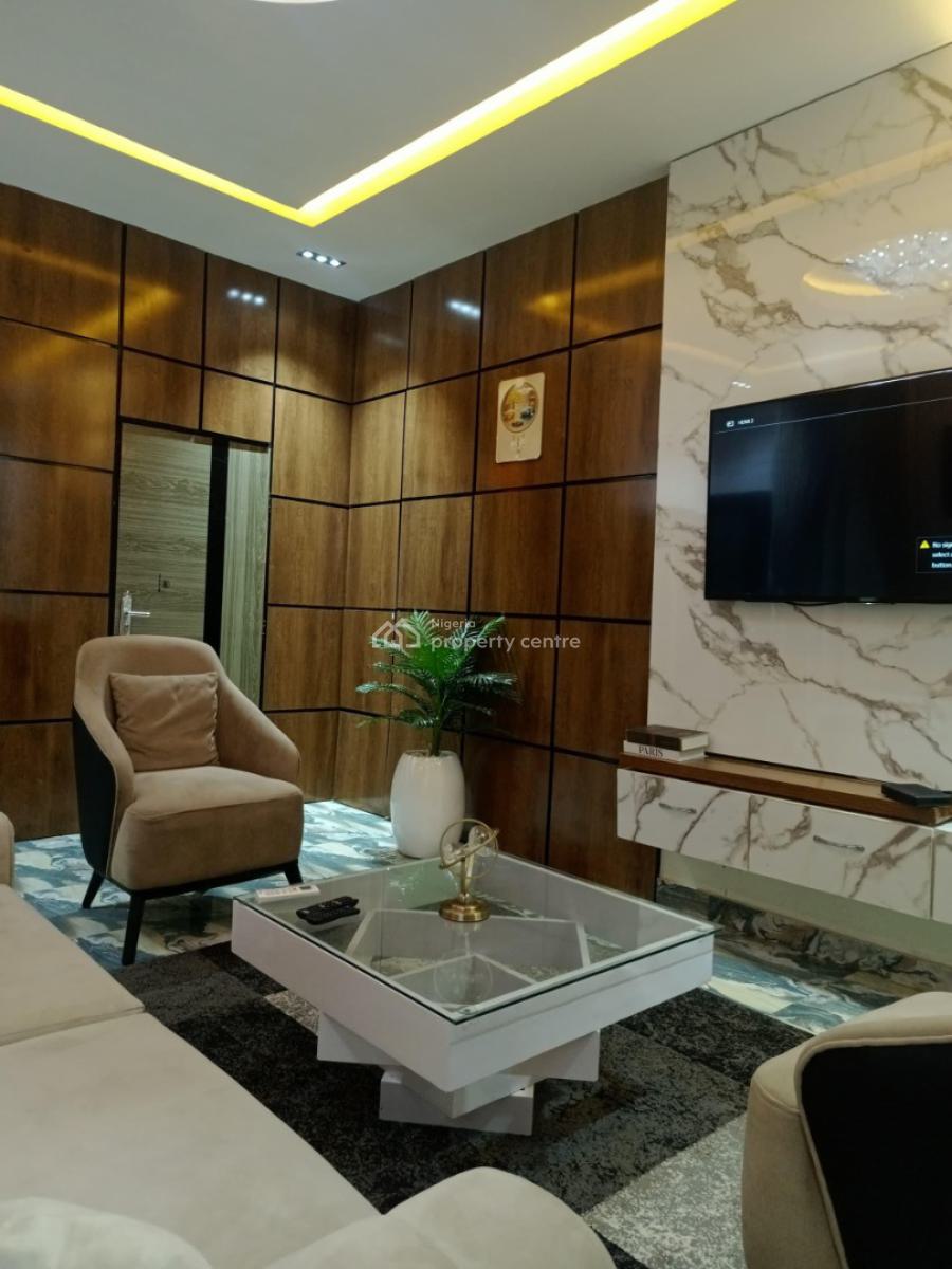 Very Standard Fully Furnished Mini Flat  Comes with a Balcony, 📍 Location: John Great Court, Osapa London, Lekki, Lekki, Lagos, Mini Flat (room and Parlour) for Rent