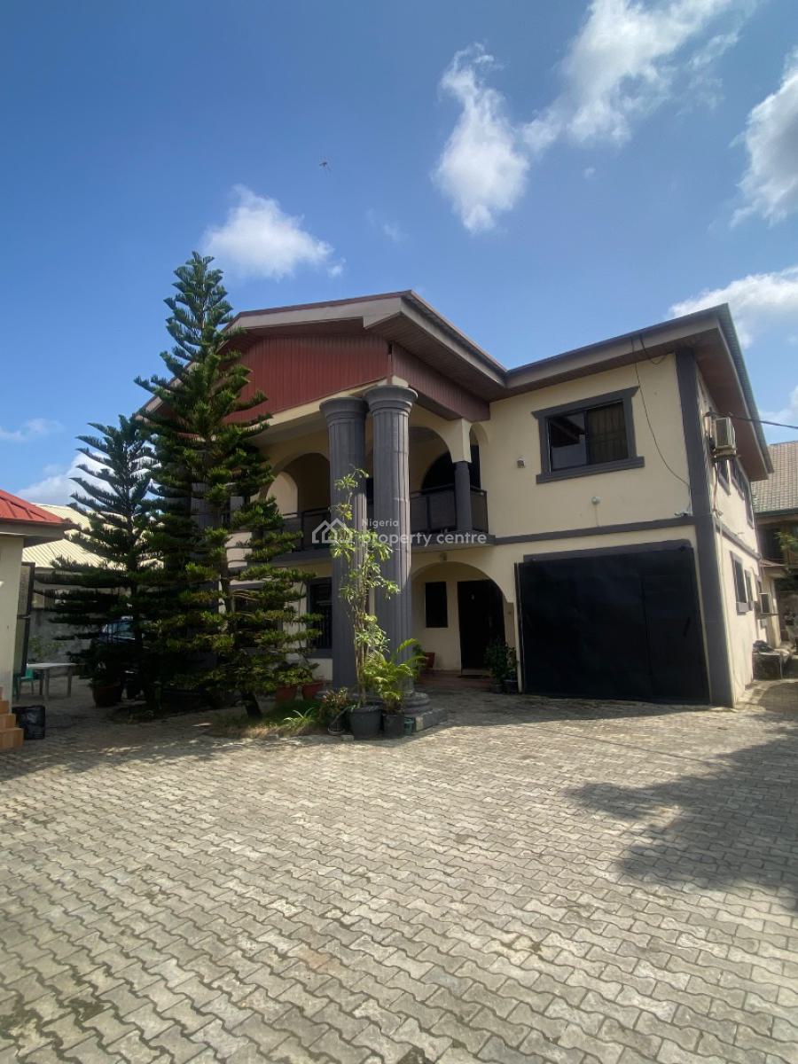 5 Bedroom Fully Detached Duplex with a Gate Man House and 5kva Solar, Badore Road, Ajah, Lagos, Detached Duplex for Rent
