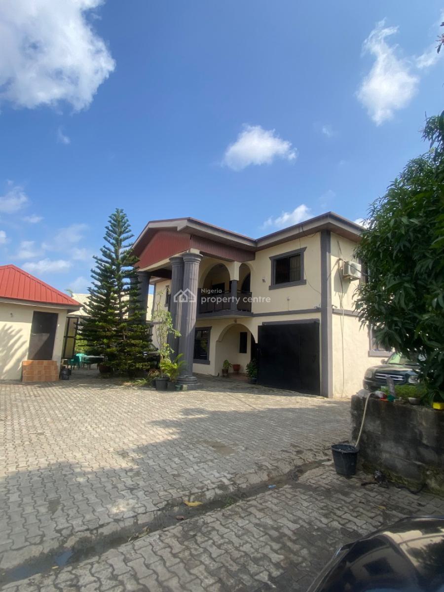 5 Bedroom Fully Detached Duplex with a Gate Man House and 5kva Solar, Badore Road, Ajah, Lagos, Detached Duplex for Rent