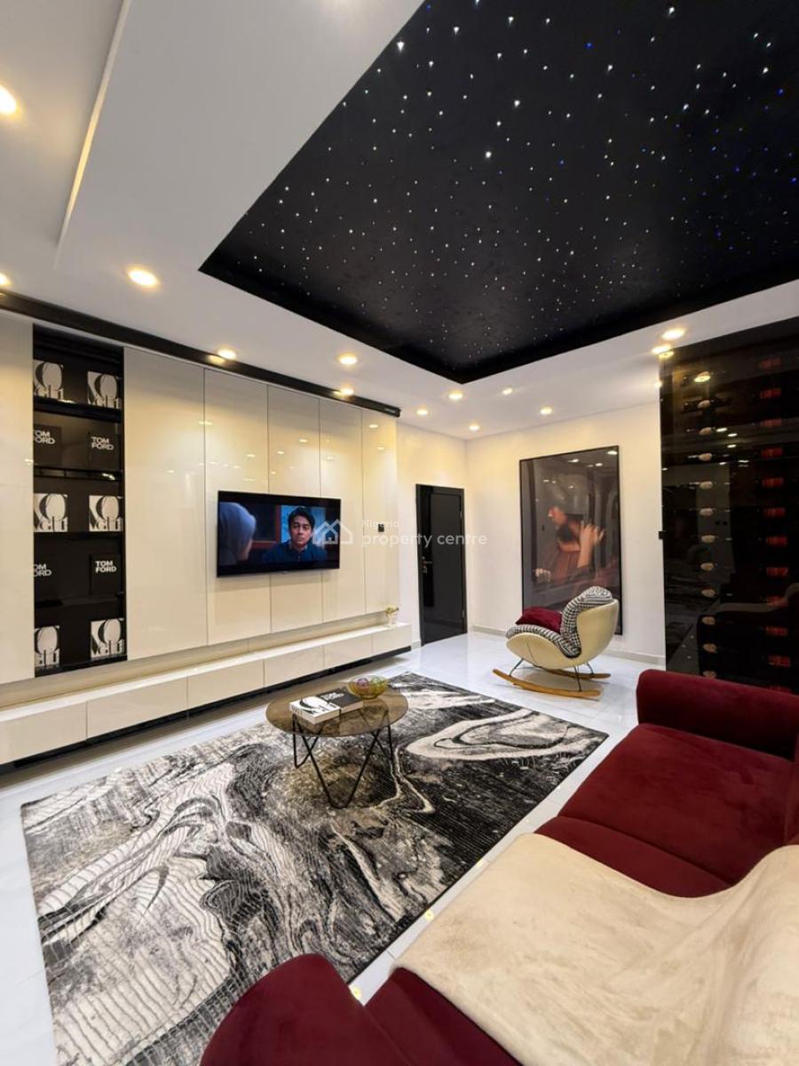 River Island Deluxe Max 1 Bdr Apartment with Private Cinema & Bathtub, Chevron, Lekki, Lagos, Flat / Apartment Short Let