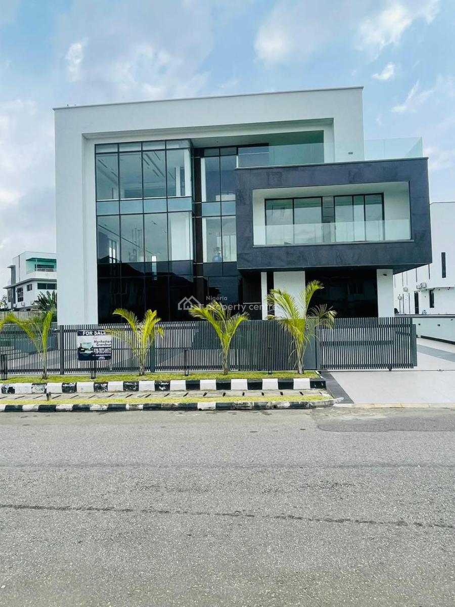 Luxuriously Built 5 Bedroom Detached Duplex Plus Bq & a Cinem, Smart Automated Mansion with Pool, Cinema, Gym, Bq, Pinnock Beach, Lekki, Lagos, Detached Duplex for Sale