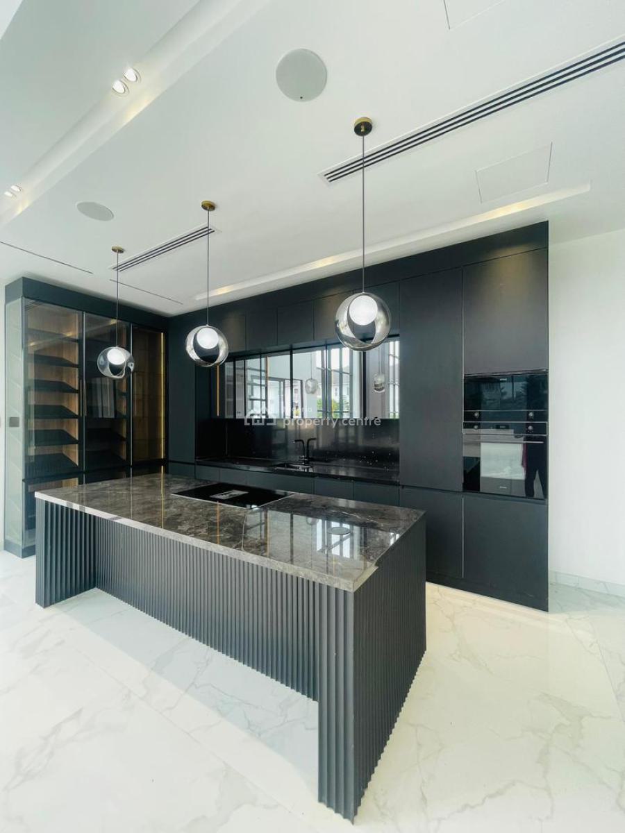 Luxuriously Built 5 Bedroom Detached Duplex Plus Bq & a Cinem, Smart Automated Mansion with Pool, Cinema, Gym, Bq, Pinnock Beach, Lekki, Lagos, Detached Duplex for Sale