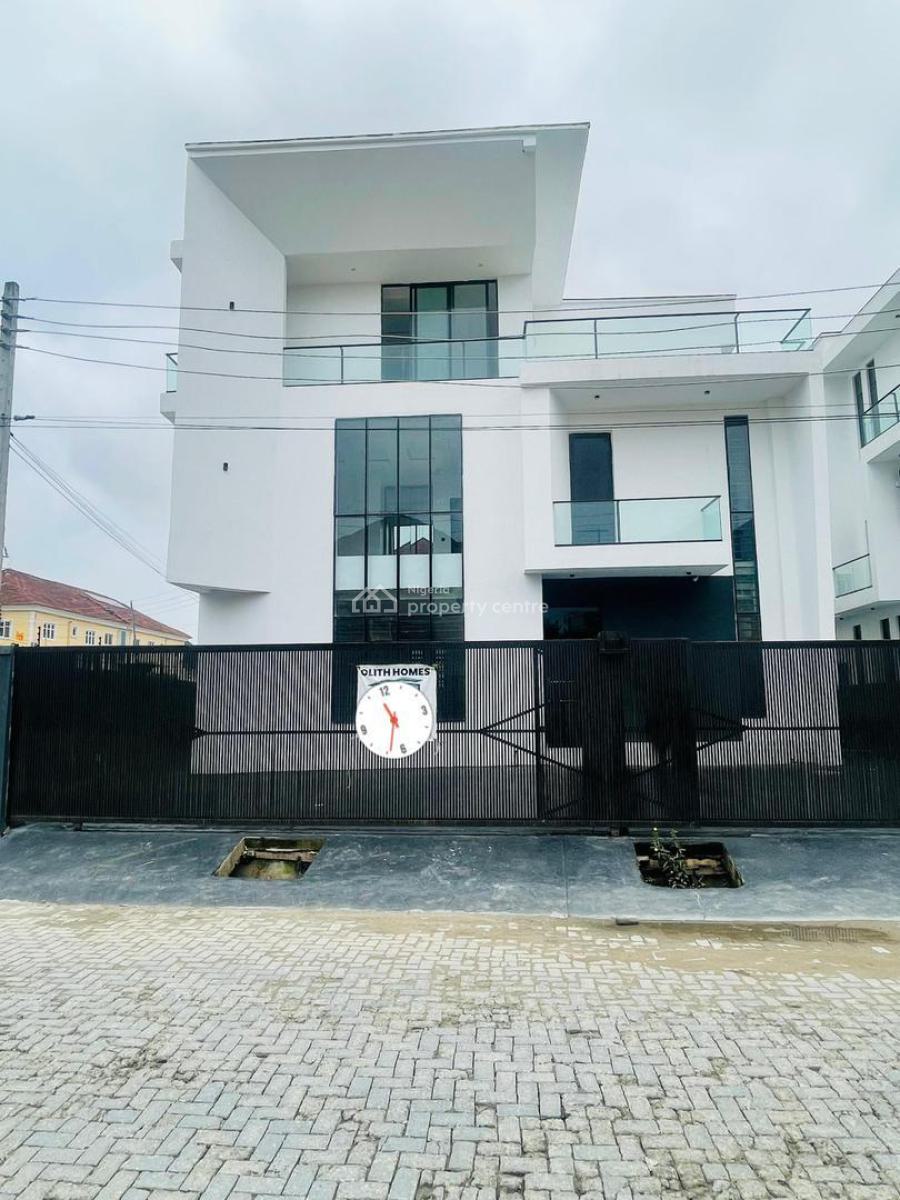 Breathtaking 5 Bedroom Detached Duplex Plus Bq, Swimming Pool  and Cin, Contemporary Home with Cinema, Pool and Bq, Osapa London, Lekki, Lagos, Detached Duplex for Sale