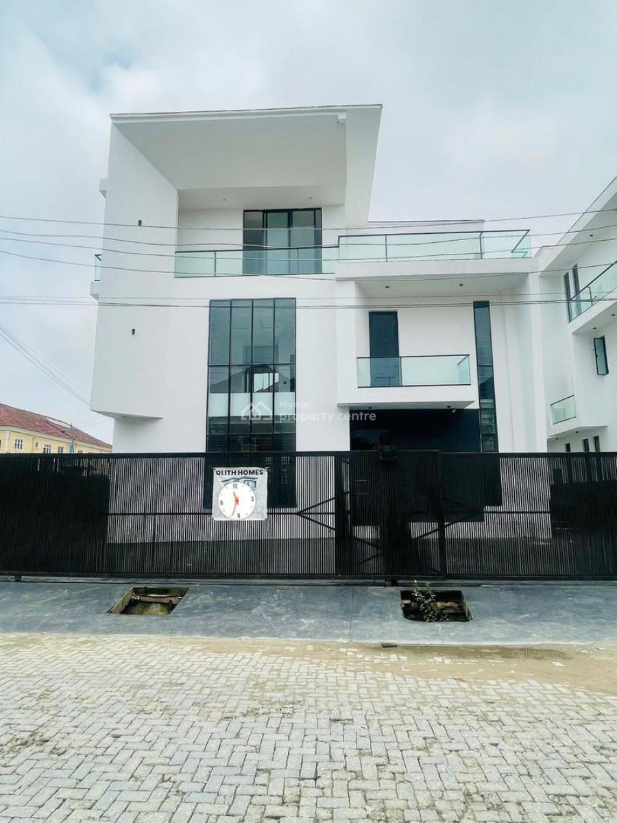 Breathtaking 5 Bedroom Detached Duplex Plus Bq, Swimming Pool  and Cin, Contemporary Home with Cinema, Pool and Bq, Osapa London, Lekki, Lagos, Detached Duplex for Sale